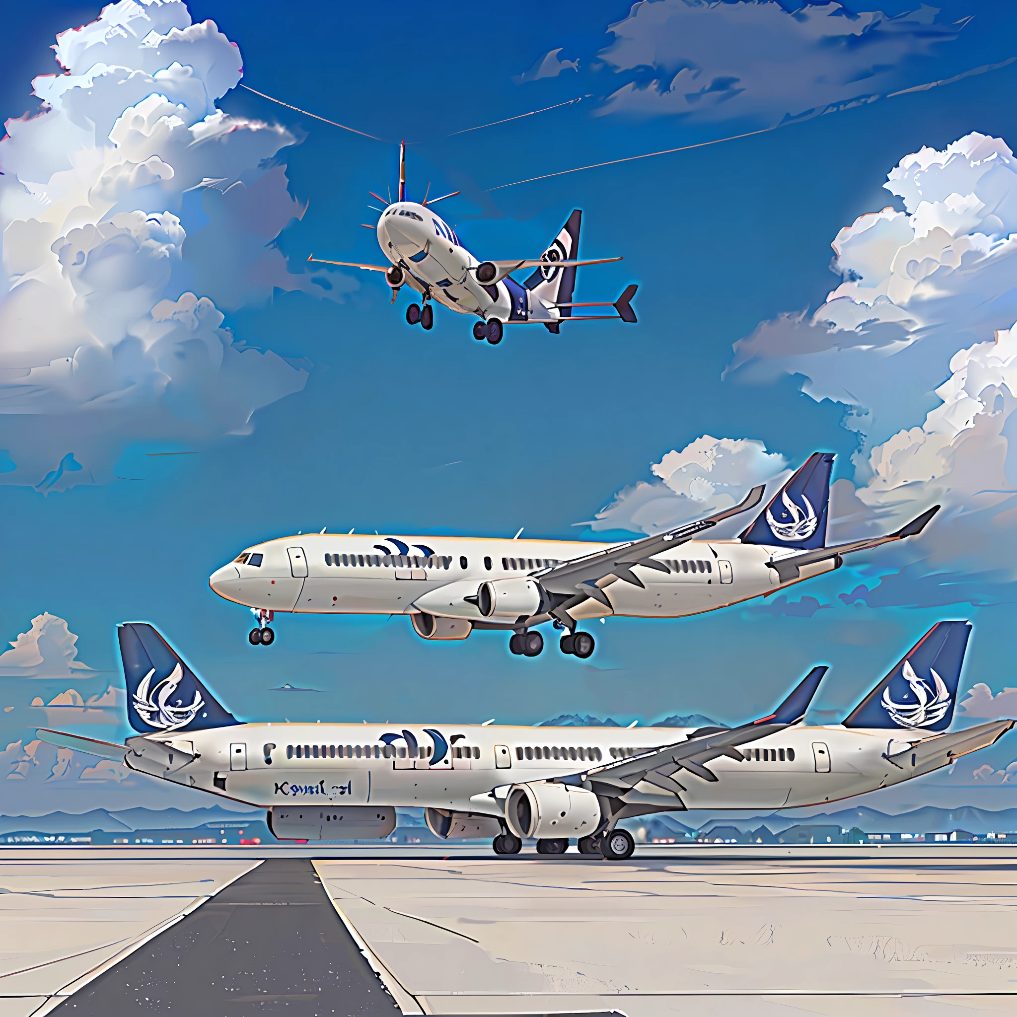 Plug-in aircraft