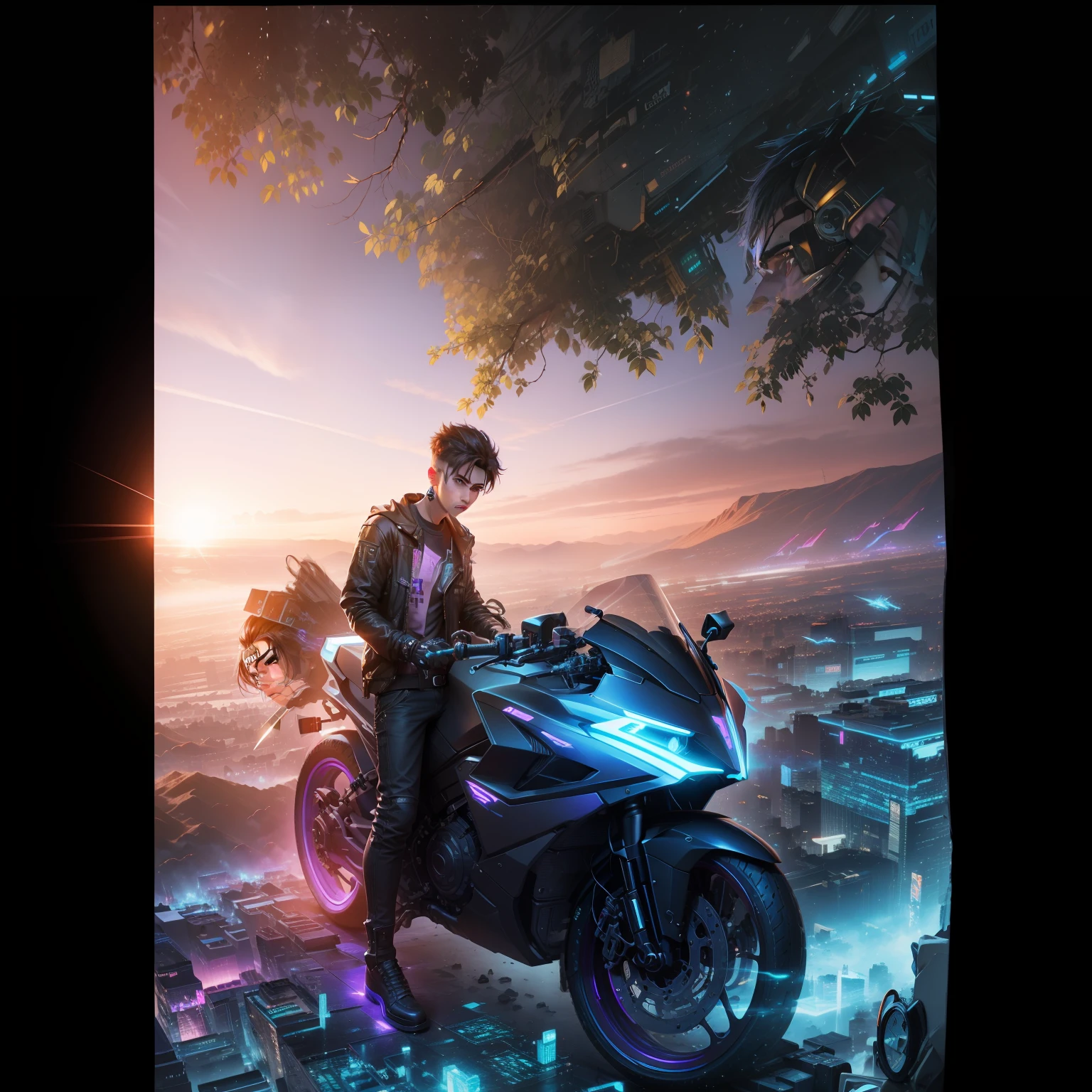change background cyberpunk boy. Realistic face. 8k. ultra realistic change background cyberpunk boy. Realistic face. 8k. ultra realistic . KTem 39t .