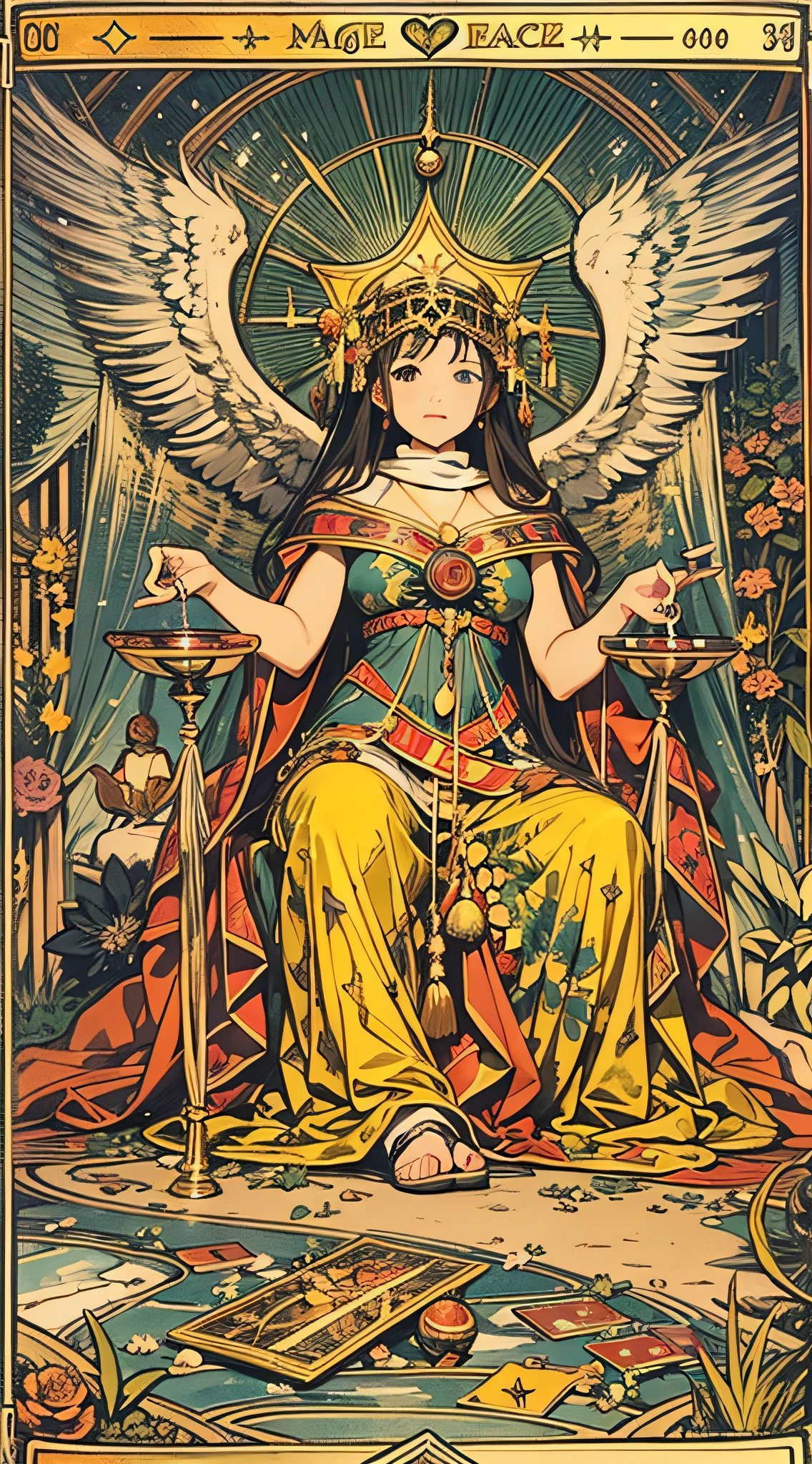 Tarot Cards、major arcana、Positive position、All Cards、masterpiece、realisitic