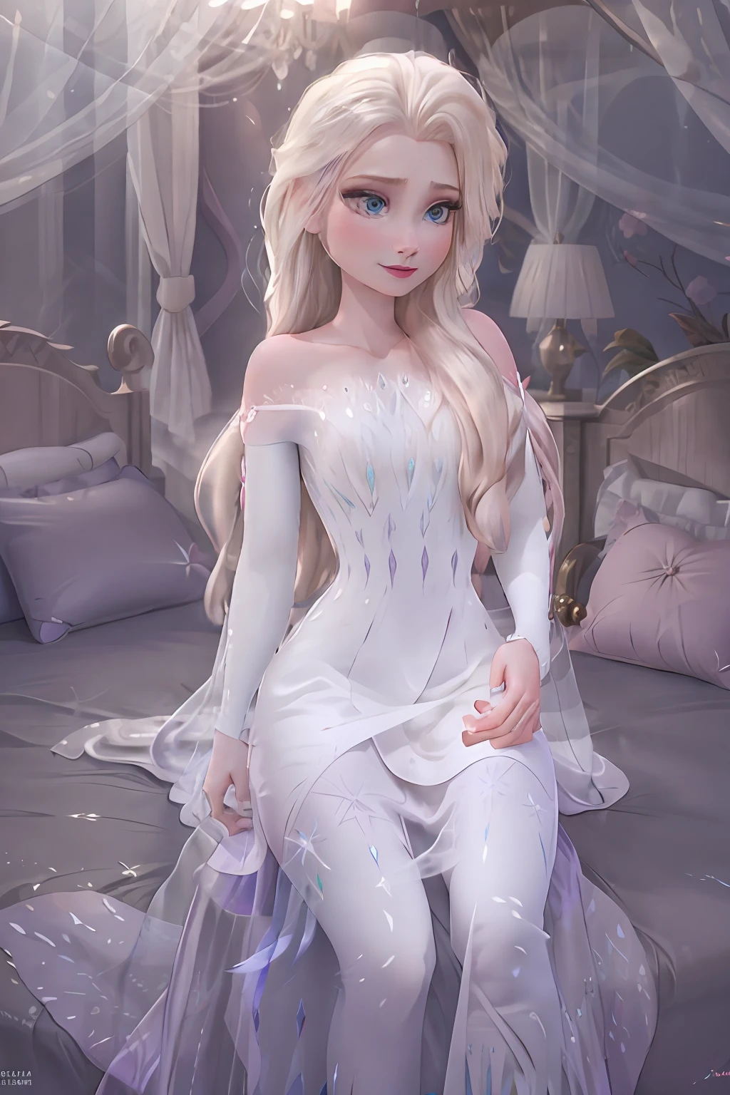 Elsa in bedroom