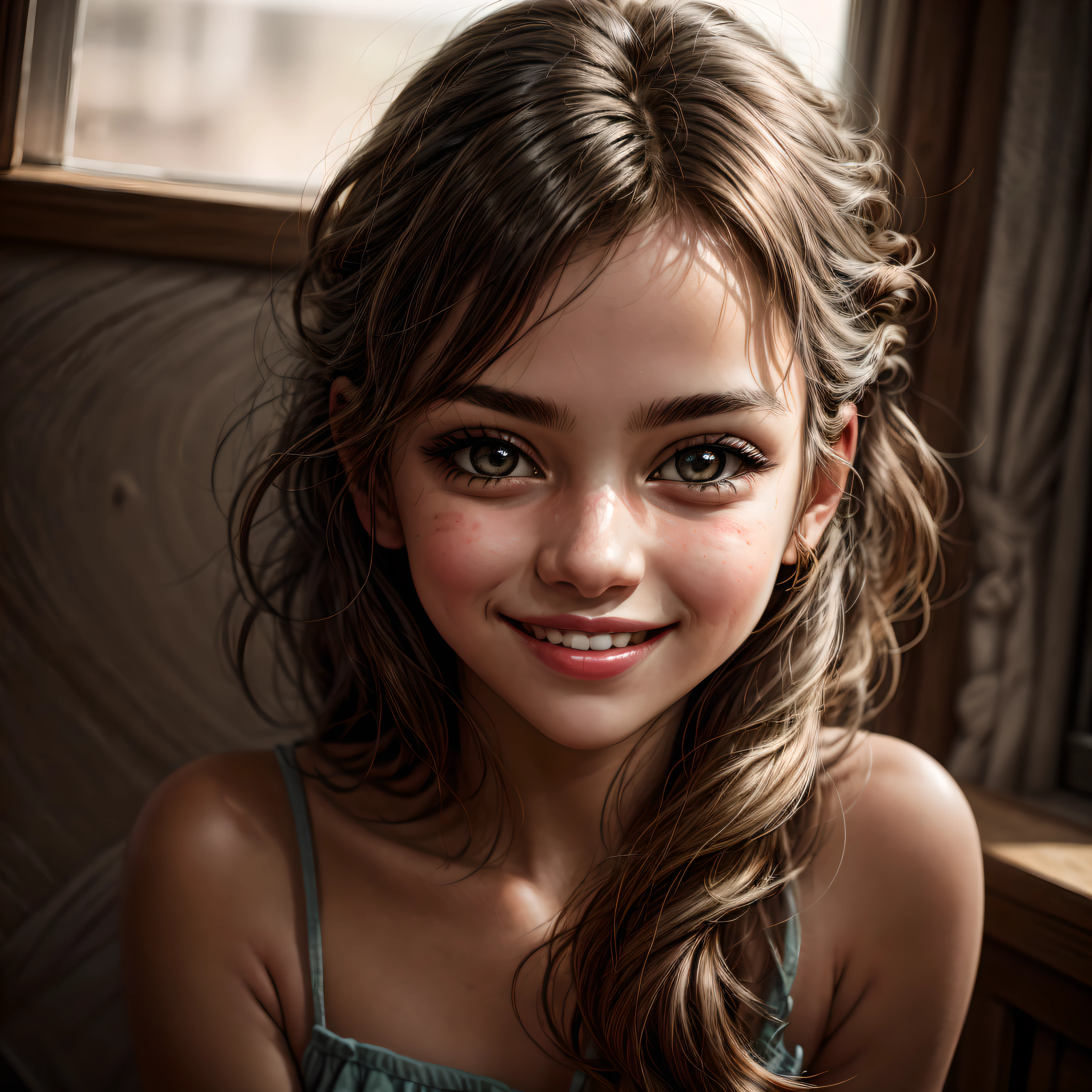 (little sister,8K,best quality,smile,looking at camera),(cute bra,red cheeks,delicate hands,smiling face),(school uniform) The goal of this stable diffusion tip is to generate a high-quality、Cute picture，Describes the details of a young lady。The following is the detailed prompt required to generate this screen： (Best quality, 8K) - Excellent picture quality，A high resolution，Desire to produce images with a high level of detail and clarity。 (Little sister, smile, looking at camera) - Describe the subject of the screen，一个姐正面朝向镜头Smiling，Show lively and lovely traits。 (Cute bra, delicate hands) - Provide details of the young lady，She&#39;s wearing a cute bra，Fingers are slender and delicate，Make the picture more refined。 (Red cheeks) - This is the girl’s naturally rosy cheeks，Increase the cute atmosphere of girls。 (School uniform) - Describe the young lady wearing school uniform，could further emphasize her age and innocence。 (Smiling face) - This is the key expression，I hope the young lady can show a positive attitude。 For better results，You can add the following tags as needed： (Beautiful detailed eyes) - Describe the girl’s beautiful eyes in detail，Make the picture more appealing。 (Long eyelashes) - Describe the young lady’s long eyelashes，Increase the softness of the picture。 (Vivid colors) - Use bright colors，Make the picture more lively。 (Bokeh) - Use depth of field effects，Create a blurry background，Make the young lady stand out more。 Described through these detailed tags，We hope to generate a high-quality picture，Showing a person wearing school uniform、Smiling、Young lady with rosy cheeks，She has beautiful eyes and slender fingers，The overall picture is bright and lively，Give people a warm and pleasant feeling。