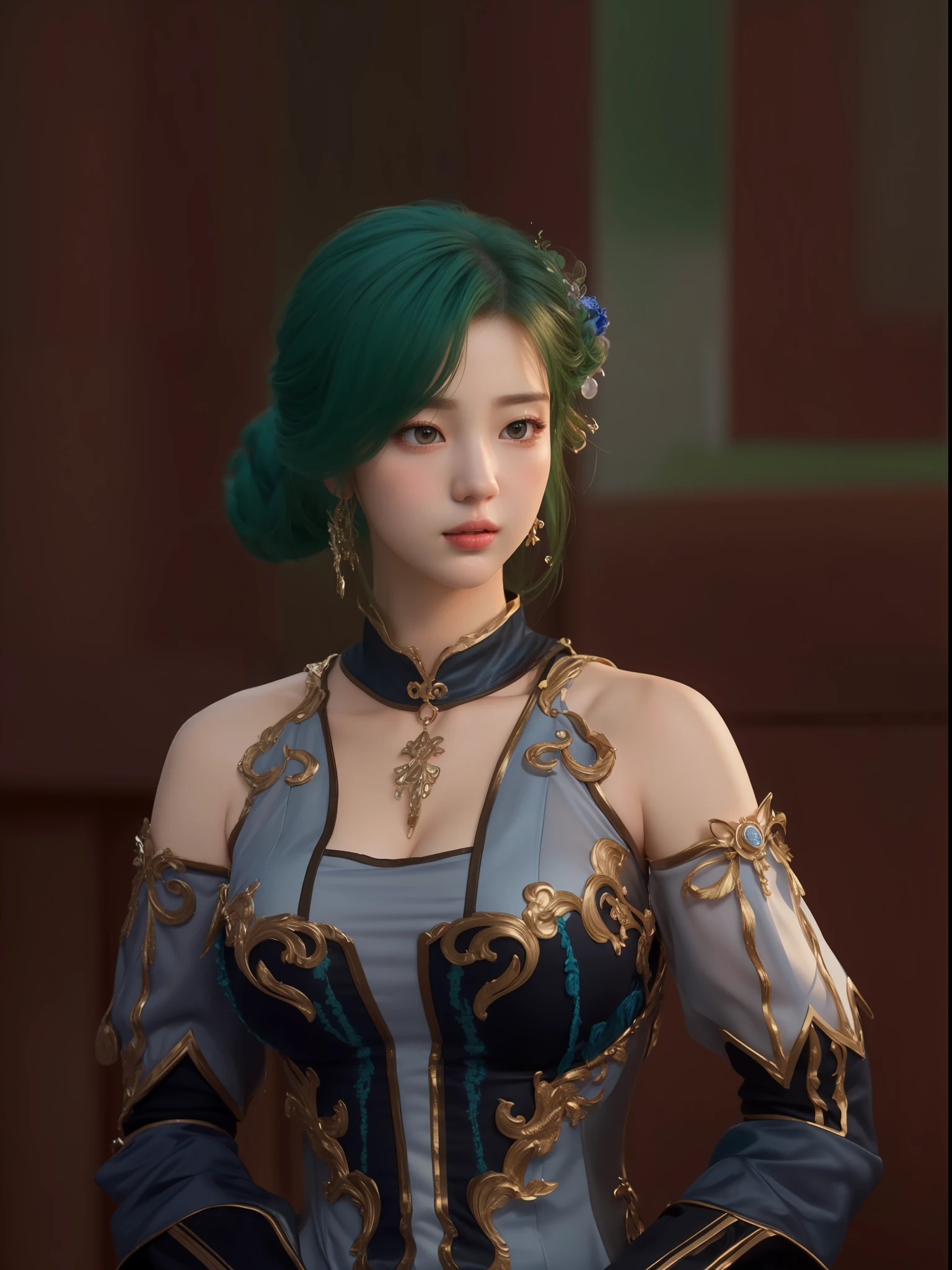 Masterpiece, Best Quality, Extremely Detailed 8k, Ultra HD, Ultra-detailed, Highly Detailed, Ultra High Realistic, Ultra-realistic, Hyperrealistic, Hyperrealism, (1girl:1.5), (Solo:1.5), (Beautiful Suzy:1.7), (Beautiful Cute European:1.7), Anatomically Correct, (Detailed Realistic Skin Texture), (Realistic Big Breasts), Slender Abs, (Closed Mouth:1.3), Nsfw, Dynamic Pose,