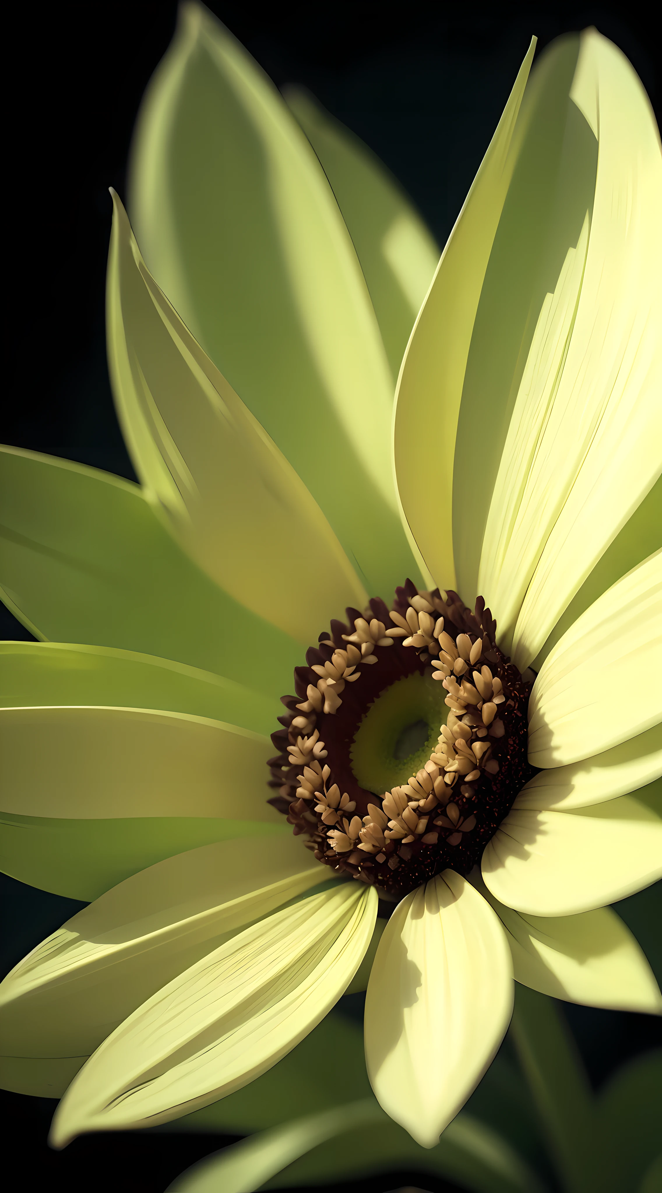Aesthetic flower, detail flower, shoot with macro lens, realistic, without human