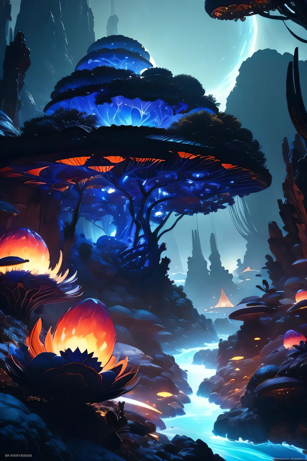 (low contrast ), colorfantasystyle oil on matte canvas, sharp details, the expanse scifi spacescape ceres colony, intricate, highly detailed, digital painting, rich color, smooth, sharp focus, illustration, Unreal Engine 5, 8K, art by artgerm and greg rutkowski and alphonse mucha , art by midjourney