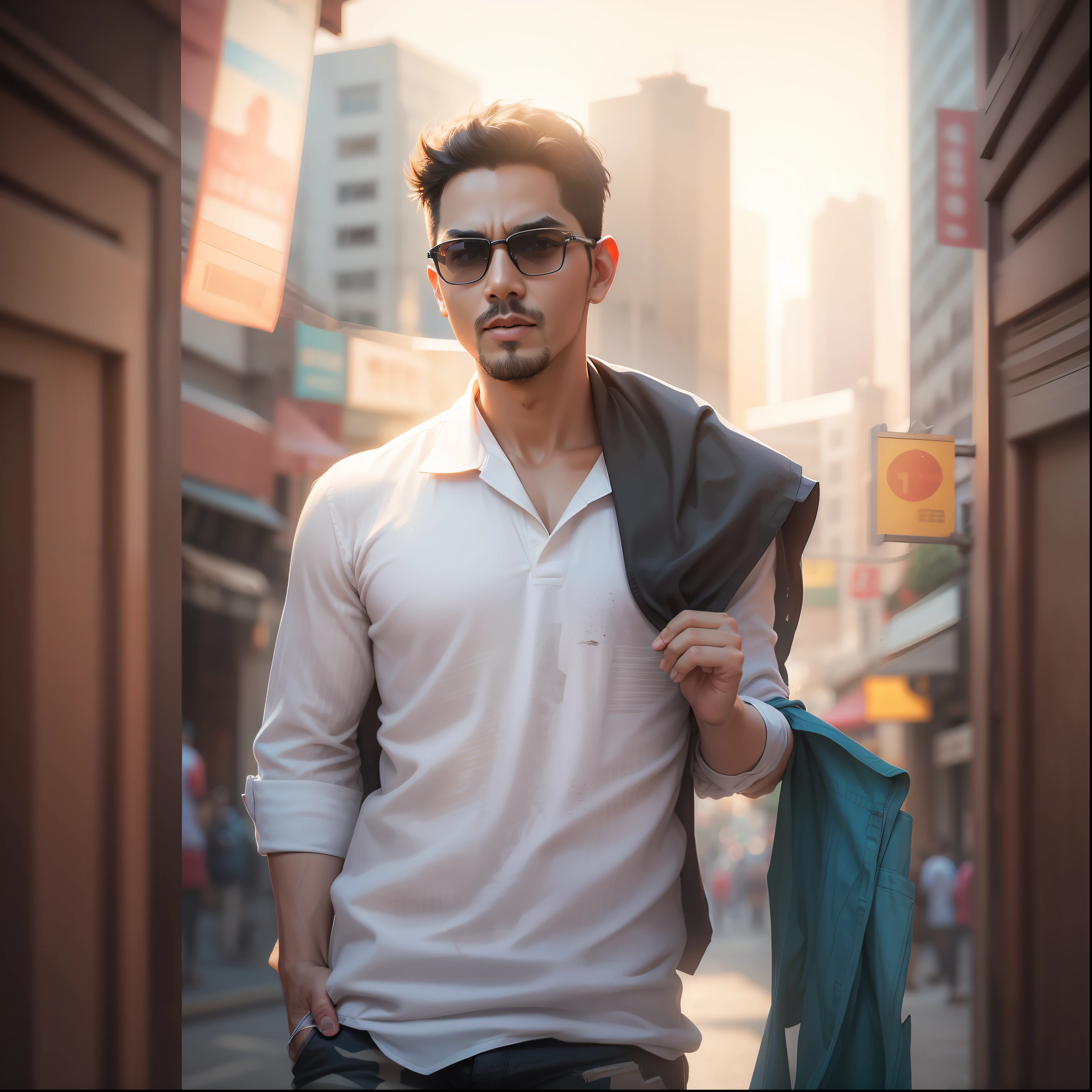 Face anything add, background remove add city, real face, change shrit colour