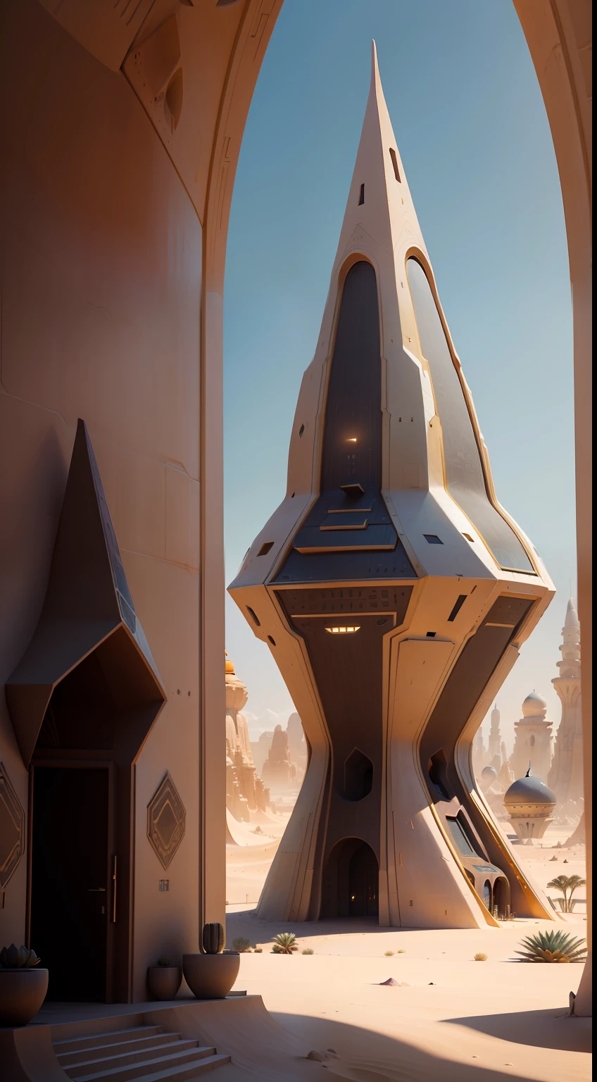 futuristic masterpiece, luxury residential beehive pod architecture designs arafed view of a clay monument in the middle of a desert,masterpiece, martian architecture, ancient epic clay tower in the desert, futuristic in the desert, beeple and jean giraud, alien architecture, in a futuristic desert palace, futuristic church, futuristic tower, unique architecture!, futuristic structures, futuristic building, built in the egyptian desert, instagram photo, captured on iphone , realistic ,intricate, detailed , cave centric architecture styles of Rem Koolhaas,Daniel Libeskind, Jean Nouvel, Paolo Soleri, upstairs, balconies, futuristic facades, trending on artstation, beautiful lighting masterpiece, fantasy, intricate, award winning, 4k, highest quality render