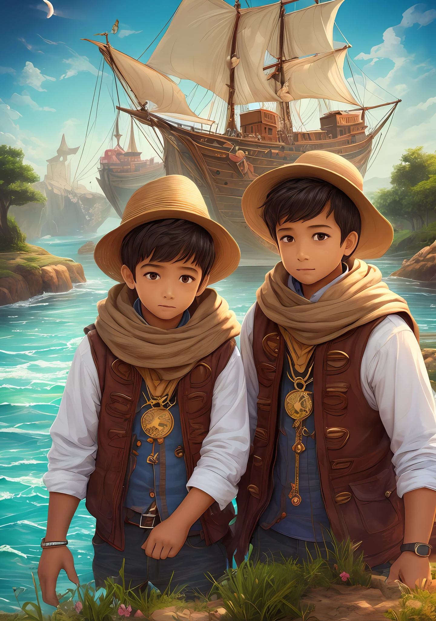 The Magical voyage of two and theri fathers --auto --s2