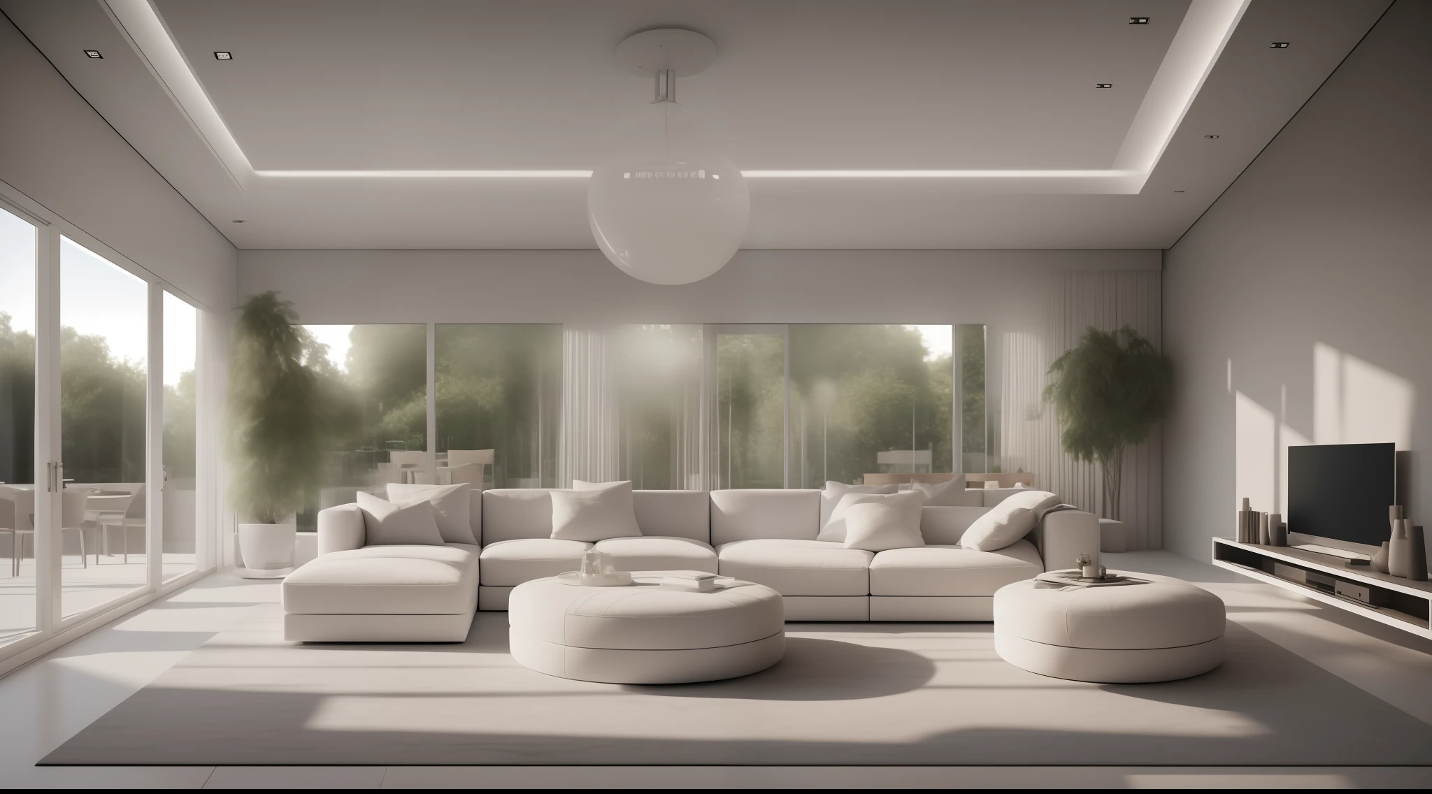 (masterpiece),(high quality), best quality, real,(realistic), super detailed, (full detail),(4k),8k,interior,Living room,white