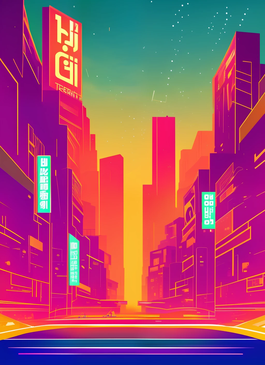 Create a digital artwork that depicts a futuristic cityscape at sunset. The city should be surrounded by towering mountains and reflective lakes, with sleek skyscrapers and neon lights that create a vibrant, energetic atmosphere. Incorporate elements of cyberpunk and retro-futurism in the design, with bold colors and geometric shapes. The style should be reminiscent of the works of Syd Mead and Moebius, with a hint of Blade Runner-esque grittiness. Include a prominent skyline that showcases the city's unique architecture, and experiment with different lighting effects to create a sense of depth and dimensionality. Resolution should be at least 3000 x 2000 pixels, and the artwork should be delivered in a lossless format such as TIFF or PSD. Challenge: Create a sense of movement and activity in the artwork, as if the city is alive and bustling with activity. How can you convey a sense of energy and dynamism through the use of color, light, and composition?"
ChatGPT
Excuse me、I noticed that you were looking for a response in the Japanese。Prompt creation templates are described in Japanese:
Start with a clear and concise explanation of the theme or subject that AI art represents。This is a phrase、wen、Or can be a short paragraph。
Provides theme and subject context。For this、The inspiration behind the theme、Intended audience、or may contain information about the desired tone or mood。
Include specific elements and characteristics that you want to include in your AI art。NP、Colors specific to art、form、For example, if you want to incorporate textures。
Define specific styles and aesthetics that AI art should adhere to。This includes certain art movements、The artists、May contain references to design styles。
Provide relevant examples and references to guide AI in generating art。For this、Images that show the style or theme you're looking for、video、or other media formats。
Specify technical requirements and constraints that AI art must comply with。NP、Art specific resolution、color dep