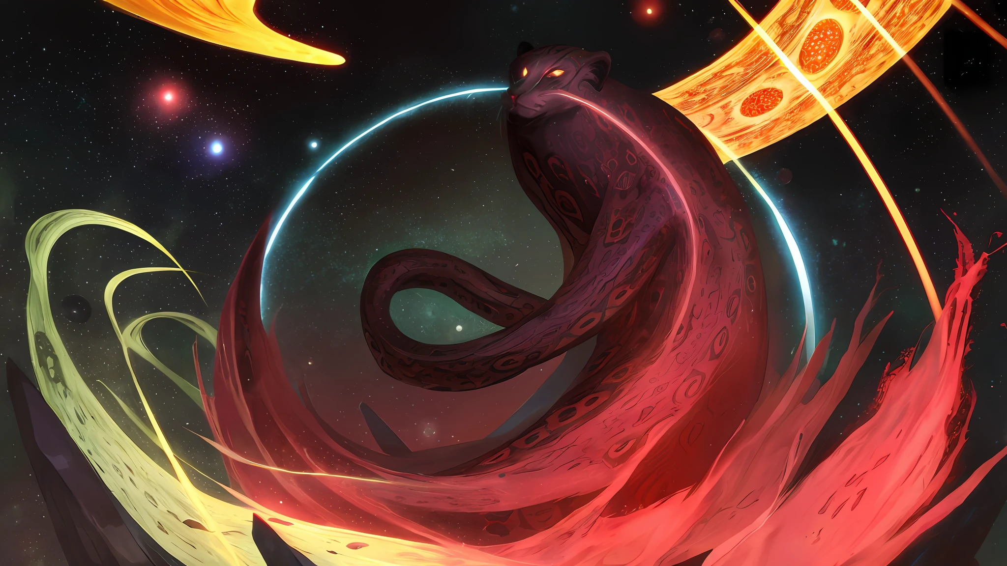 he ancient one,space is a void, no_humans,night-of-the-jaguar