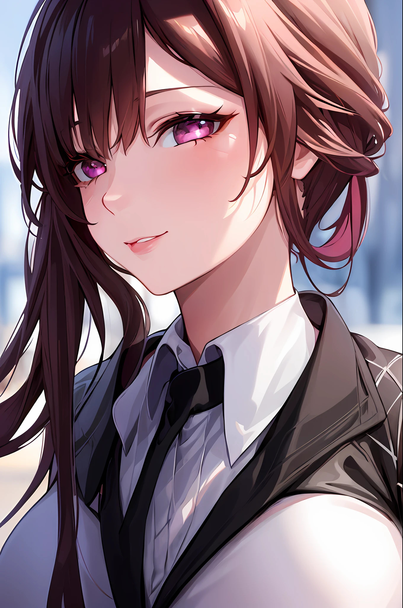1girl, colorful theme, (best quality, high quality, high resolution), realistic, ultra-detailed, highly detailed face features, absurdres, realistic lighting and reflections, highly detailed face features, see through shirt, best photo,high quality illustration