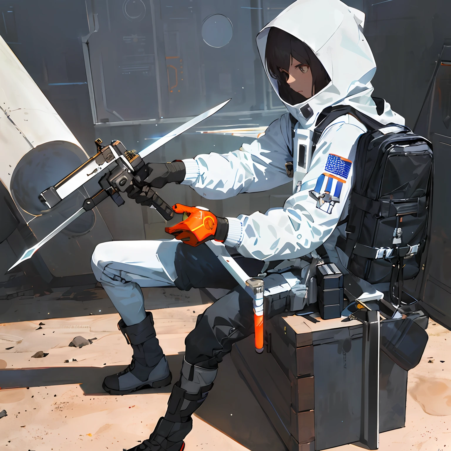 1 flying space swordsman