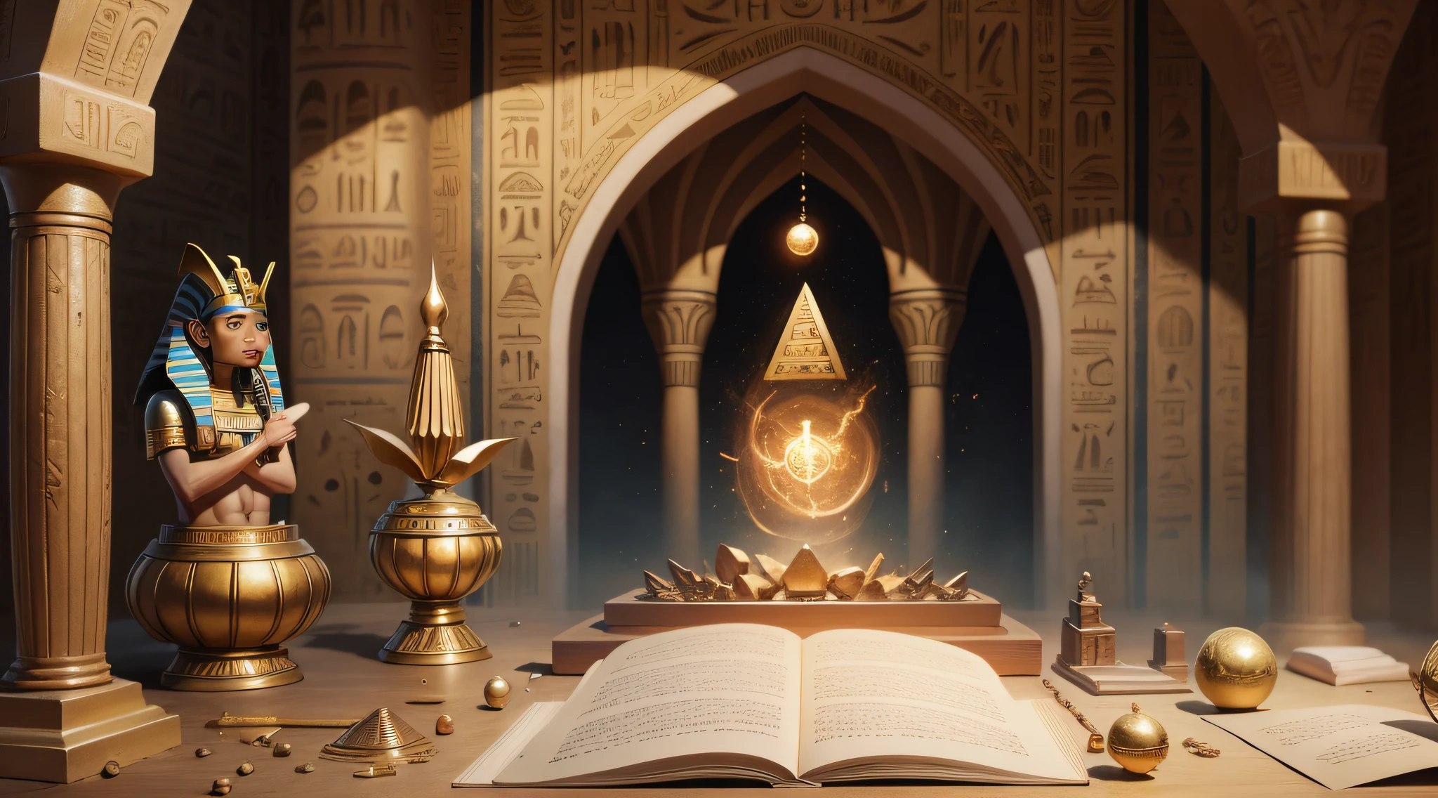 Egyptian spells and treasures