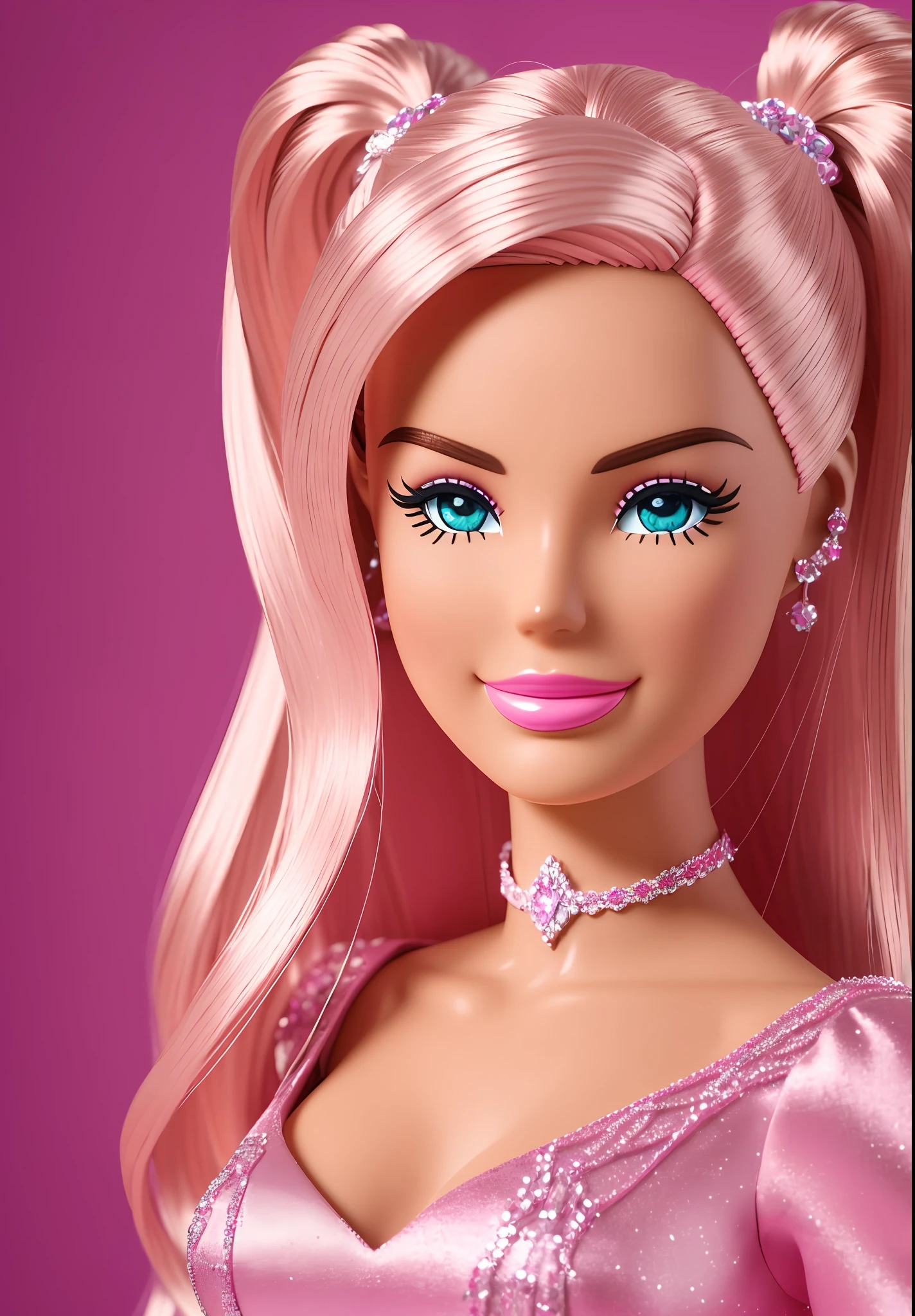 barbie, Realista, 8k, cores vibrantes, hiperdetalhado (insanamente detalhado:1.5), (Melhor Qualidade), (Detalhes Requintados)