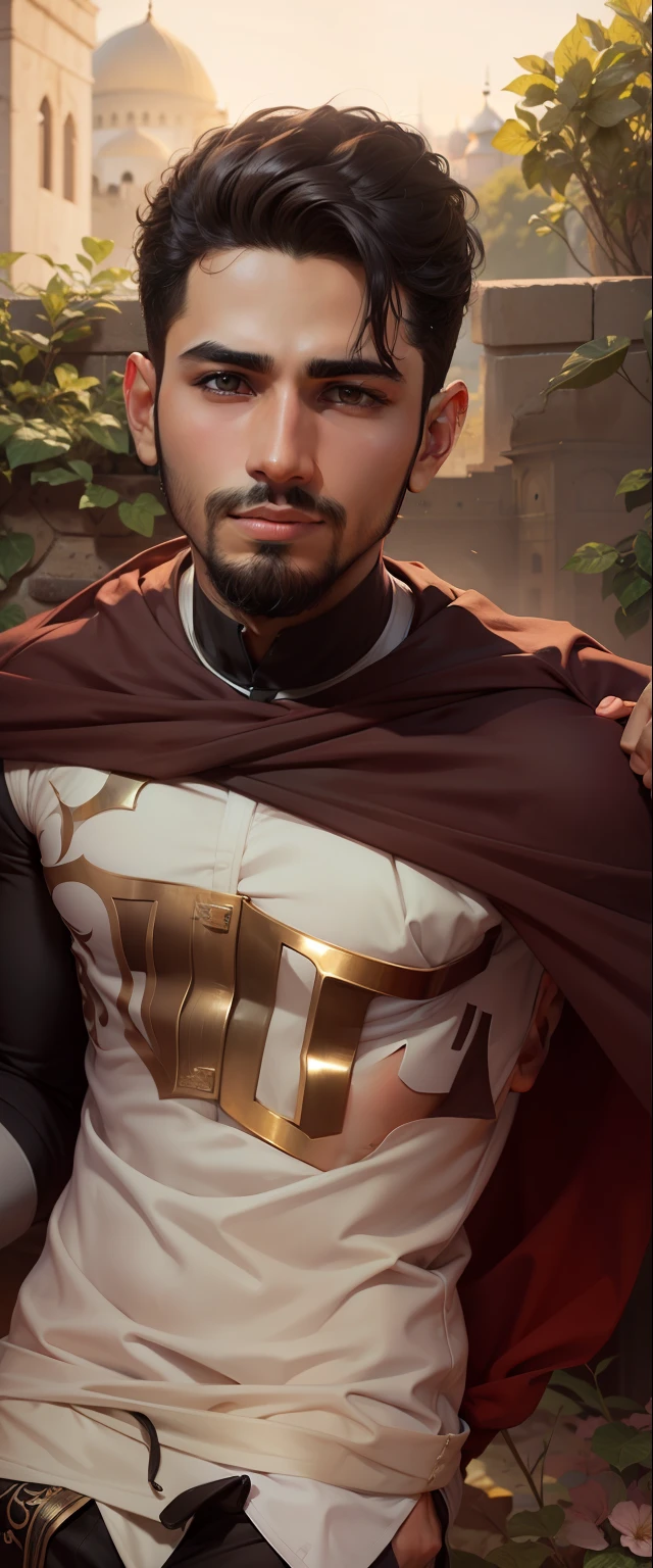 Handsome muslim boy