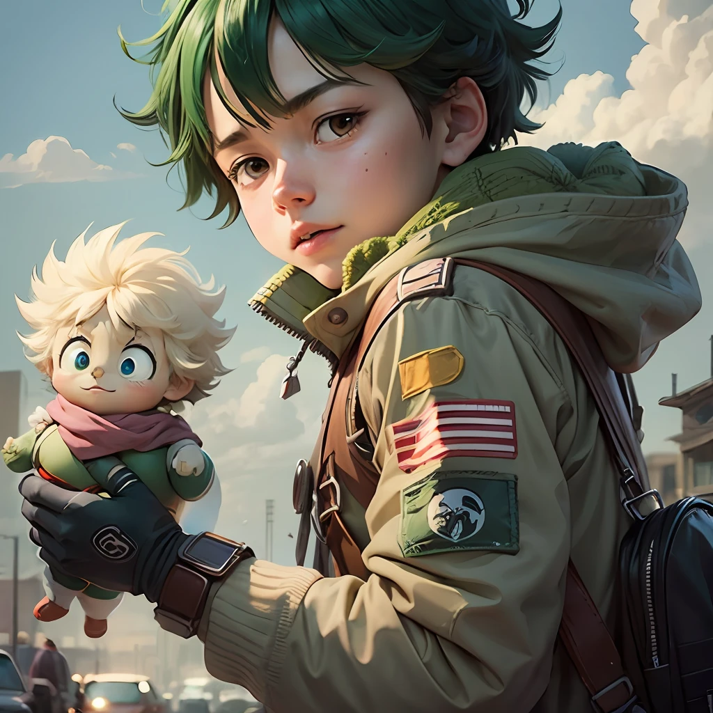 deku, boku my hero academia, cute, cartoon, kids --auto --s2