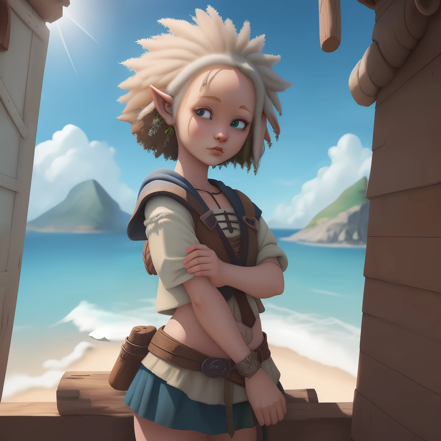 Orelha de Elfo, pontuda