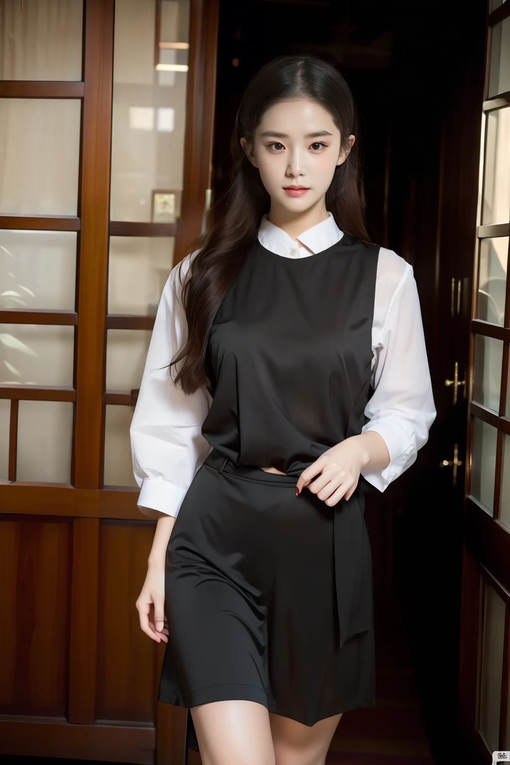 (8k, RAW photos, best qualtiy, tmasterpiece:1.2),(photorealestic, photo-realistic:1.37), ((best qualtiy)), 超高分辨率, Extremely detailed CG unity 8k wallpaper, physically-based renderingt, cinmatic lighting, full bodyesbian, (bokeh:1.4), (((1girll))), Near face