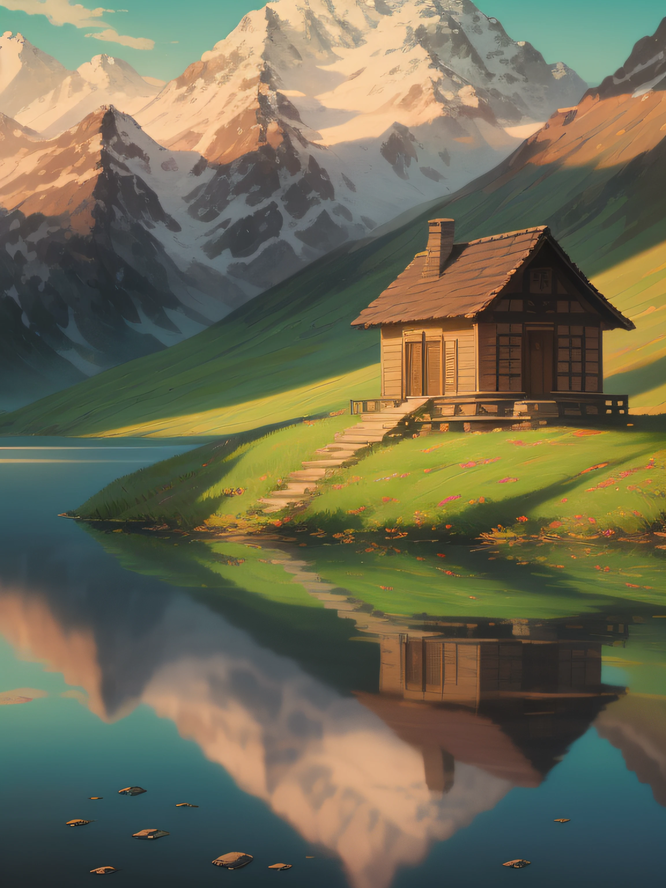 1 girl, serene expression, mesmerizing eyes, straight long hair, flowing dress, poised posture, porcelain skin, subtle blush, crystal pendant
BREAK
golden hour, (rim lighting):1.2, warm tones, sun flare, soft shadows, vibrant colors, painterly effect, dreamy atmosphere
BREAK
scenic lake, distant mountains, willow tree, calm water, reflection, sunlit clouds, peaceful ambiance, idyllic sunset, ultra detailed, official art, unity 8k wallpaper
, zentangle, mandala