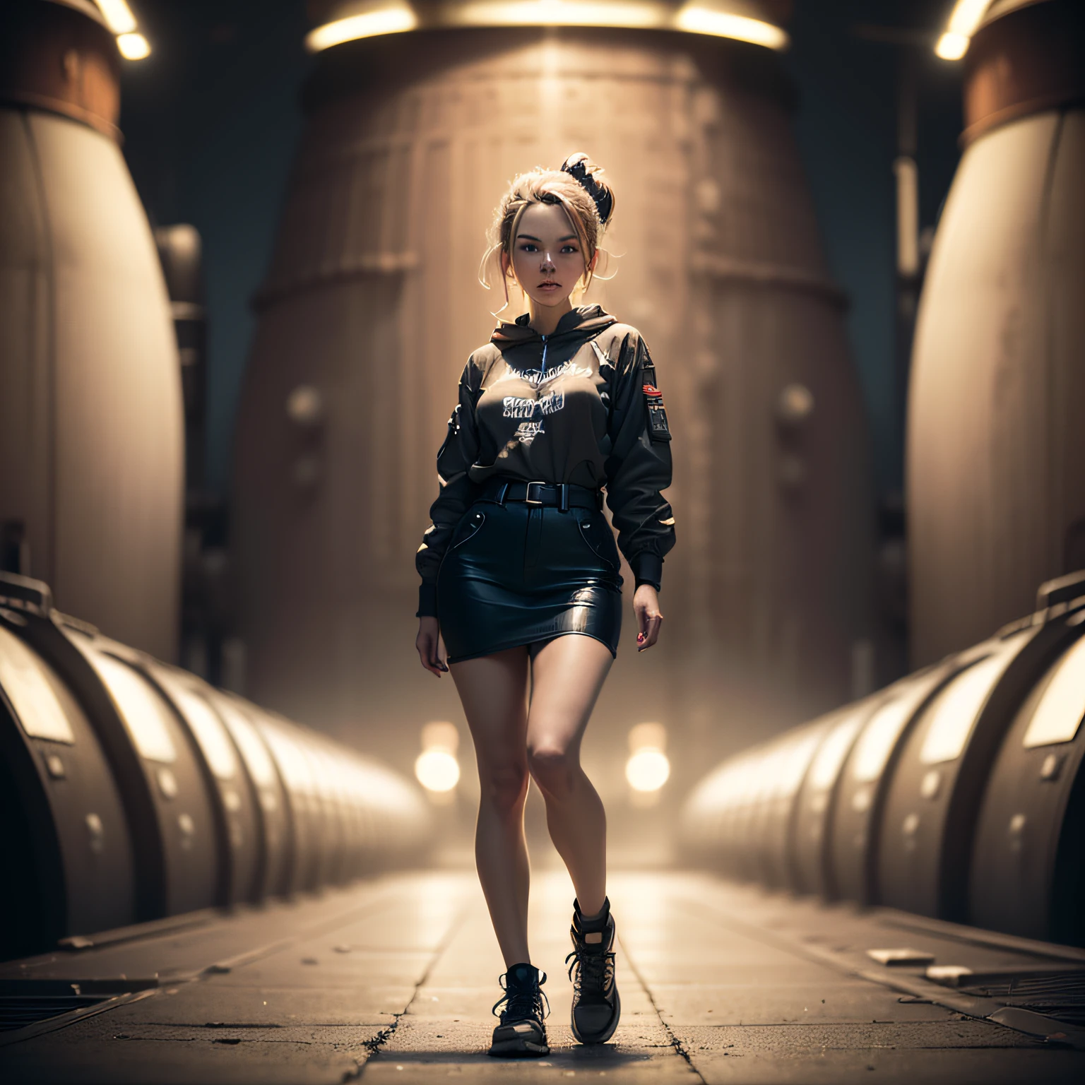 (masterpiece, best_quality, beautiful girl in a Nuclear Power Station:1.4) full body portrait of a fairy doing drugs, standing, (perfect face:1.2), full body shot, dirtcore, worn out, junkpunk, in the style of tony diterlizzi, sepia black and white color gradient, cinematic light, (sharp focus:1.6), highly detailed, ultra realistic, 8k