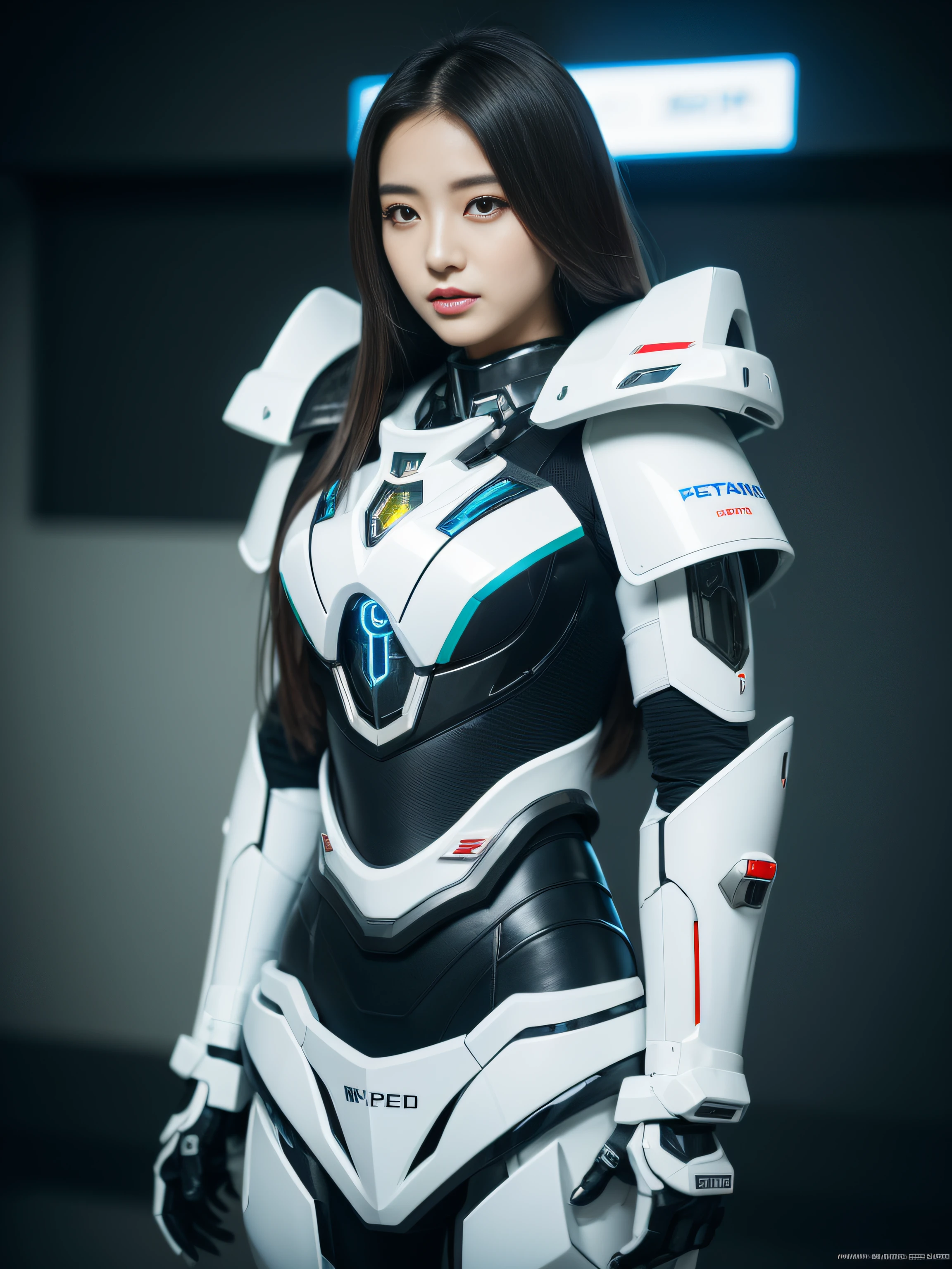 (Best quality, 8K, Yes, 32K, Masterpiece, hyper HD: 1.3), (Pictures of Japan Attractive Women), (Cyberpunk: 1.4), (Realism: 1.4), (Best quality: 1.0), (Hyper-Resolution: 1.0), 8K, RAW photos, (Masterpiece: 0.2), Ultra detail, One girl, ((Big: 1.4)), (wavy and long hair), Abs, Perfect body, hyperdetailed face, Detailed lips, Fine eyes, Double eyelids, pajamas, on top of the bed, (Seductive), ((excited: 1.5)), ((Areola Slip)), (in estrus)), (()) Sexy girl, Big, Beautiful Asian girl, gorgeous chinese models, phenomenal beauty, mecha cyber armor girl, white color mecha, Female mech, Mechanized Valkyrie girl, Beautiful white girl cyborg, Armor Girl, Wearing sci-fi military armor, sci-fi woman, White futuristic armor, gorgeous female paladin, mechanized soldier girl