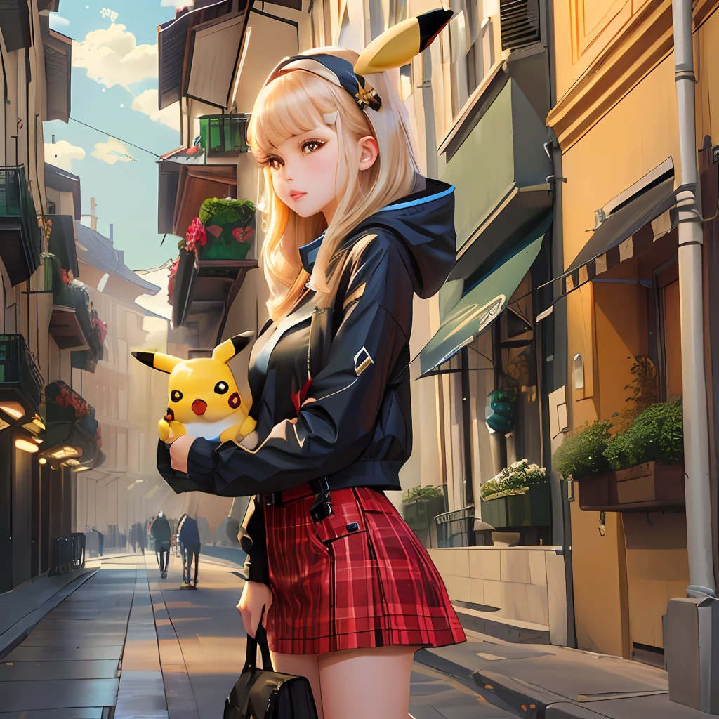 Pikachu's ear-shaped ornaments are a little bigger,pubic hair very large,It's good looking