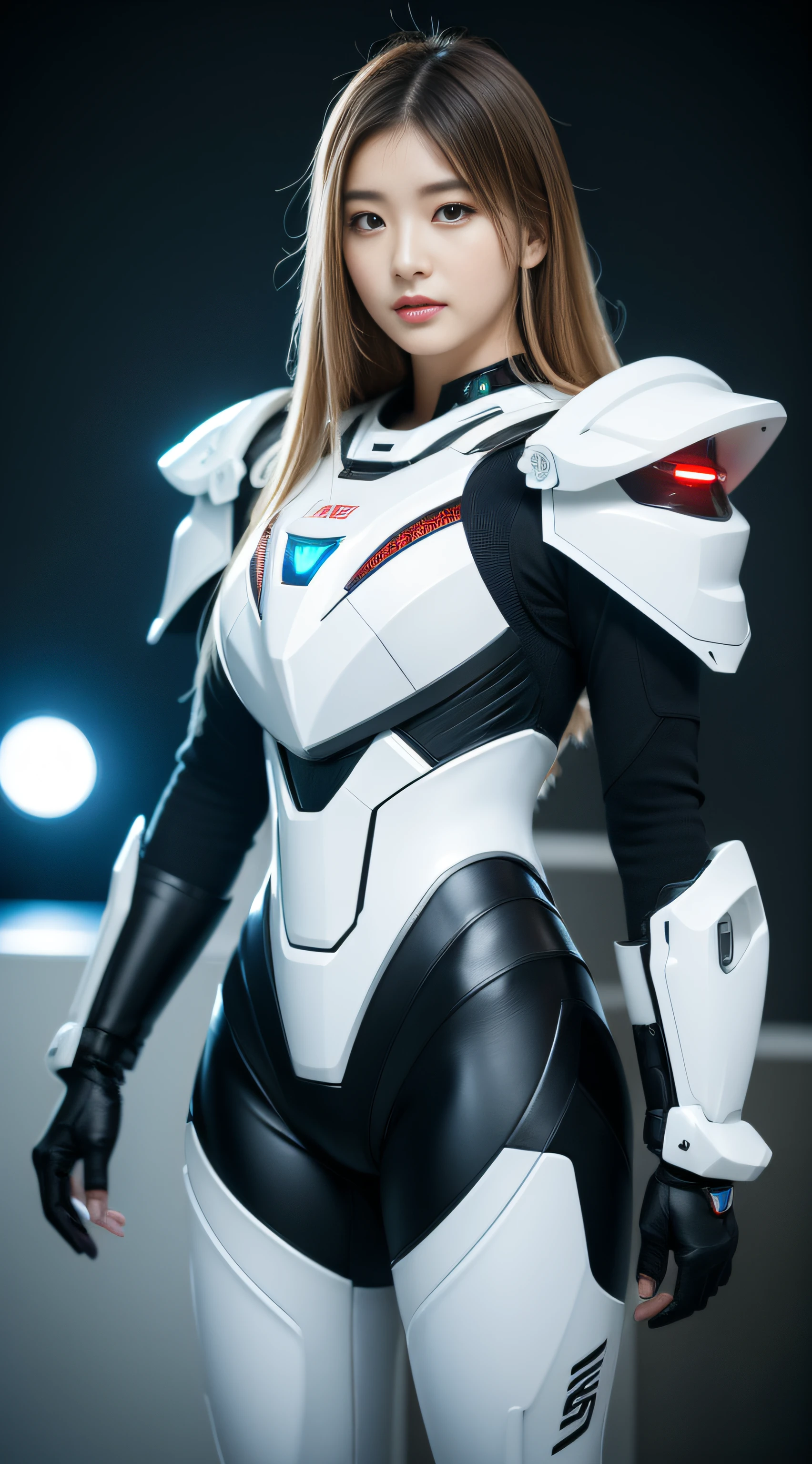 (Best quality, 8K, yes, 32K, Masterpiece, hyper HD: 1.3), (Pictures of Japan Attractive Women), (Cyberpunk: 1.4), (Realism: 1.4), (Best quality: 1.0), (Hyper-Resolution: 1.0), 8K, RAW photos, (Masterpiece: 0.2), Ultra detail, One girl, ((Big: 1.4)), (wavy and long hair), Abs, Perfect body, hyperdetailed face, Detailed lips, Fine eyes, Double eyelids, pajamas, on top of the bed, (Seductive), ((excited: 1.5)), ((Areola Slip)), (in estrus)), (()) Sexy girl, Big, Beautiful Asian girl, gorgeous chinese models, phenomenal beauty, mecha cyber armor girl, white color mecha, Female mech, Mechanized Valkyrie girl, Beautiful white girl cyborg, Armor Girl, Wearing sci-fi military armor, sci-fi woman, White futuristic armor, gorgeous female paladin, mechanized soldier girl