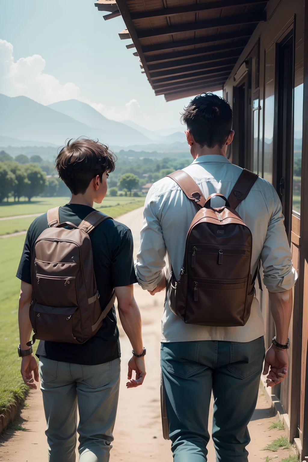 One day a rich family man decided to teach his son how good it is to be rich. He decided to take the boy to travel to the countryside and show how difficult life is for poor people.