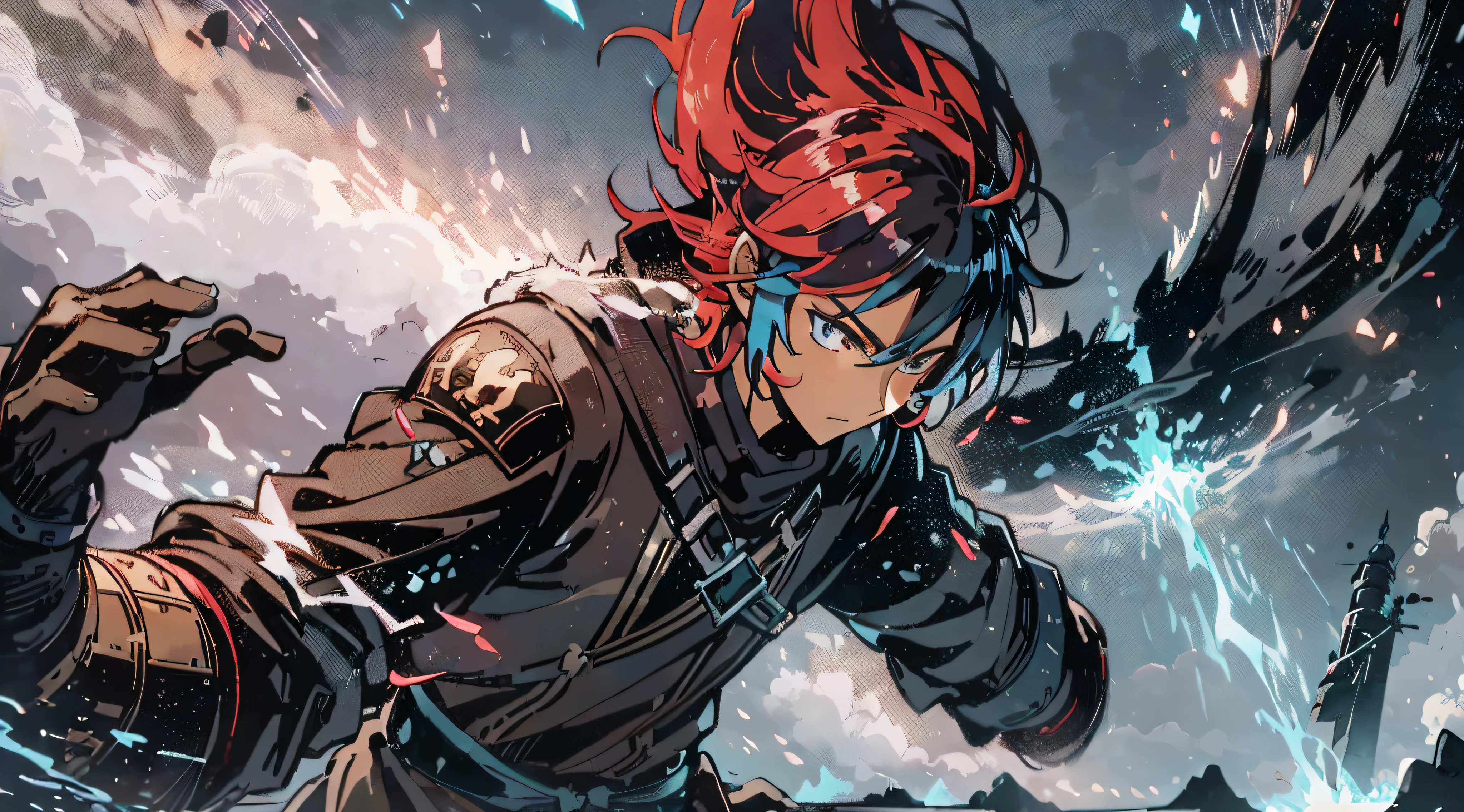 The anime begins with our protagonist, a young man with teleportation skills, discovering his power and learning to control it. He is a fearless warrior in search of adventures and challenges. The story unfolds in a fantasy world full of magical creatures and powerful beings. Throughout the plot, our hero faces powerful and dangerous enemies, but finds loyal allies who help him on his journey. Together, they face epic battles and challenges that test their skills and their courage. The anime's animation is stunning, with vibrant colors, detailed backdrops, and fluid movements. The visual effects are breathtaking, with bursts of energy, lightning and other manifestations of magical power. In the end, our hero becomes a legendary warrior, respected by all and feared by his enemies. He is the protector of his homeland, ready to fight any threat that arises. This epic anime is a thrilling adventure that keeps the viewer stuck until the end. --auto --s2