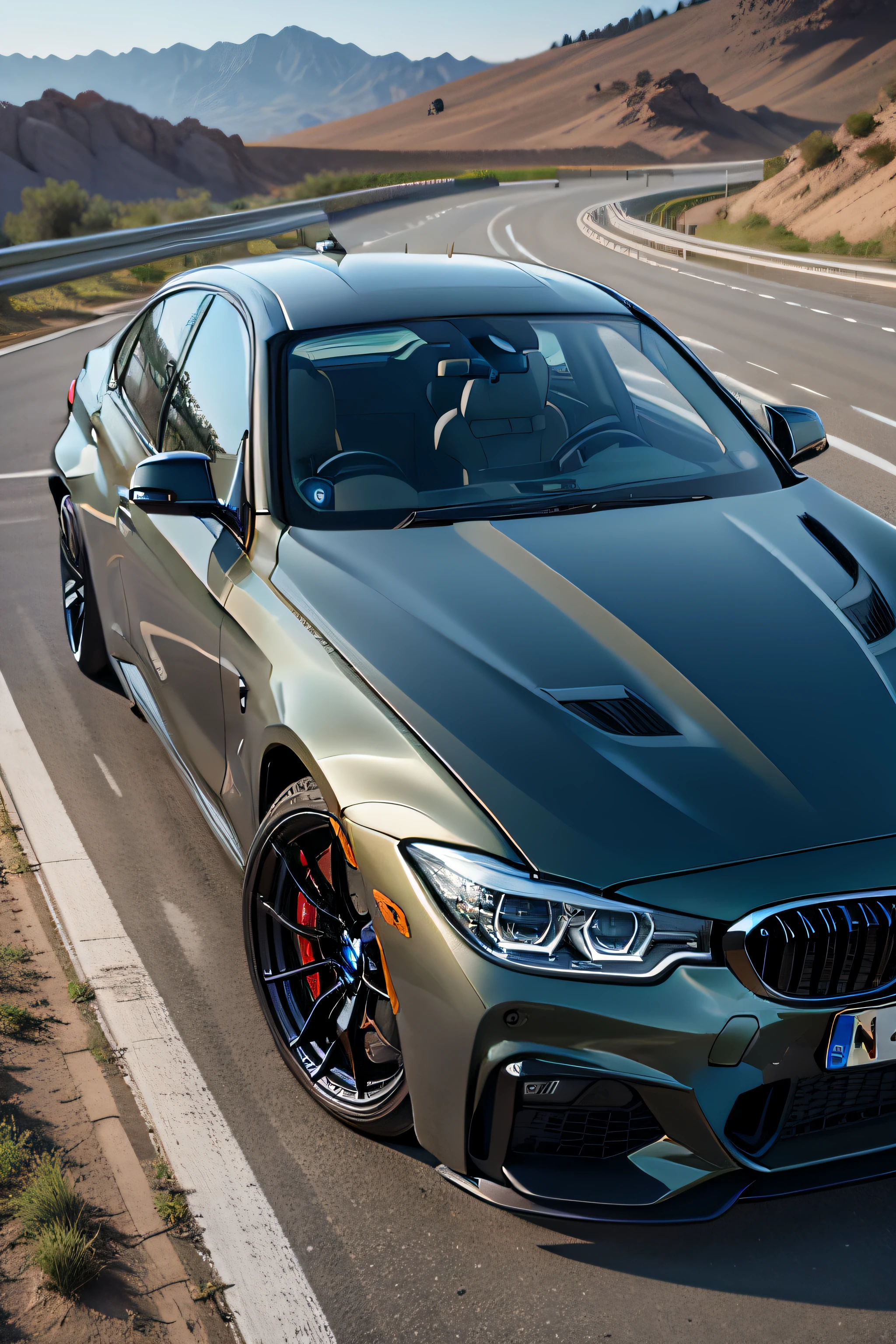 prompt de um carro BMW