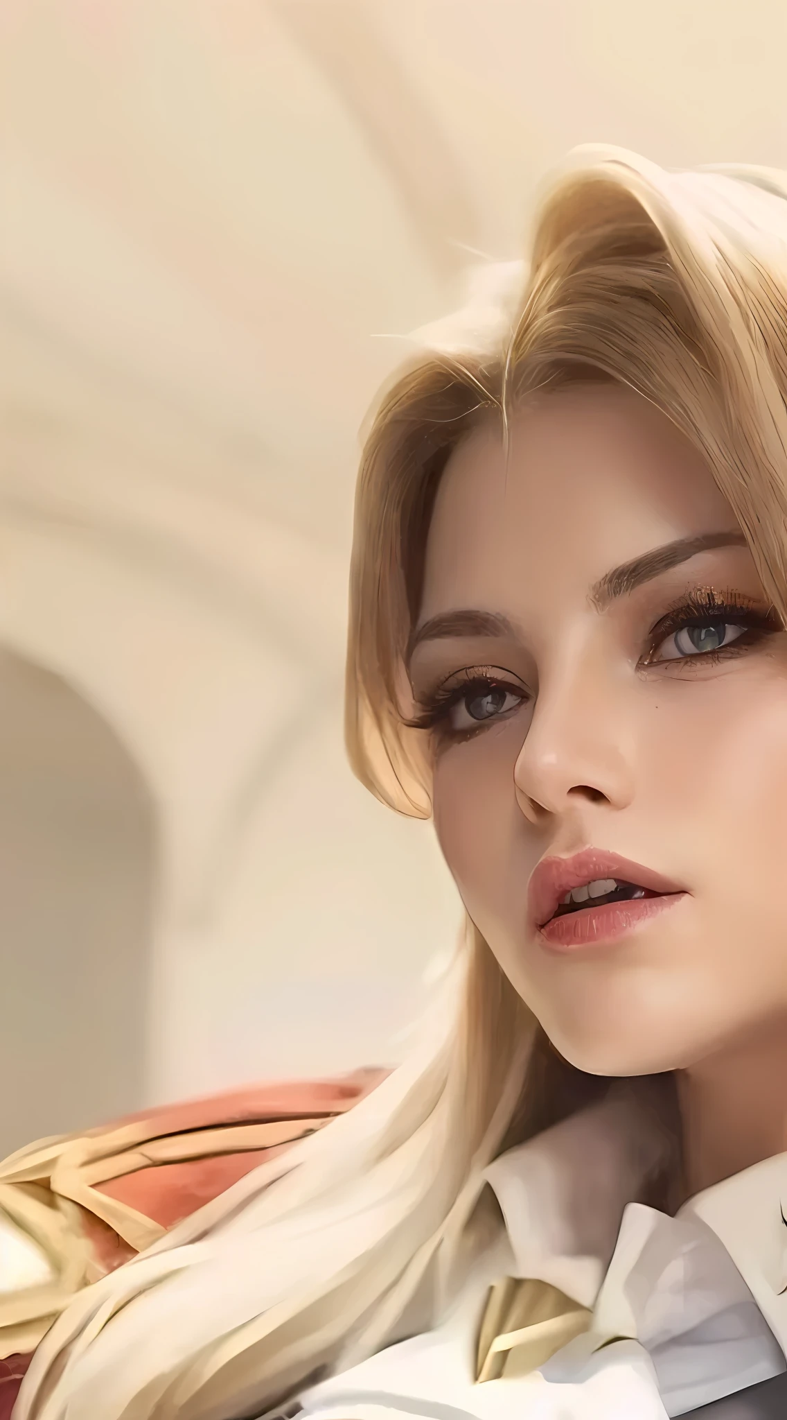 a close up of a woman in a costume with a sword, extremely detailed artgerm, style artgerm, ig model | artgerm, aly fell and artgerm, artgerm and rossdraws, artgerm. high detail, artgerm style, artgerm portrait, in style of artgerm, ! dream artgerm