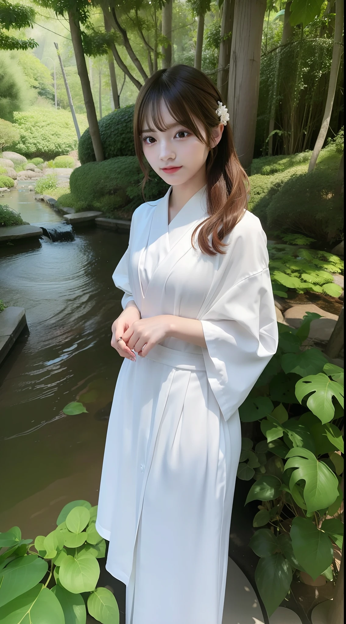 (8k,best qualtiy,tmasterpiece,超高分辨率:1.2)Photo: Beautiful Japanese woman beautiful 3D photo kawaii female emma watson in Resident Evil,(The demon beautiful multidaigmind entity:1.36)Tarot card style in Disney rainforest forest,Beautiful and charming stylish contemporary painting