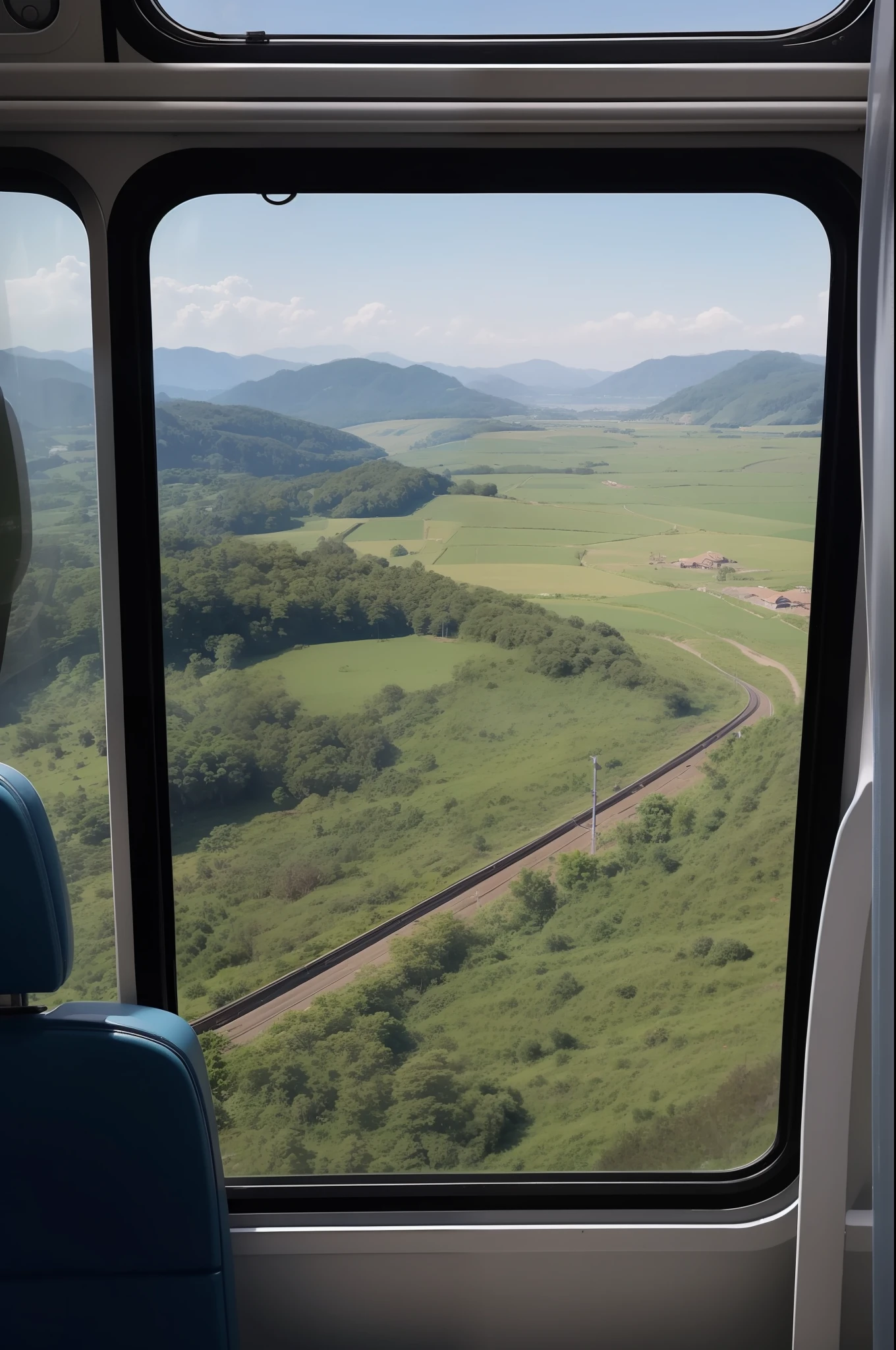 View from the train