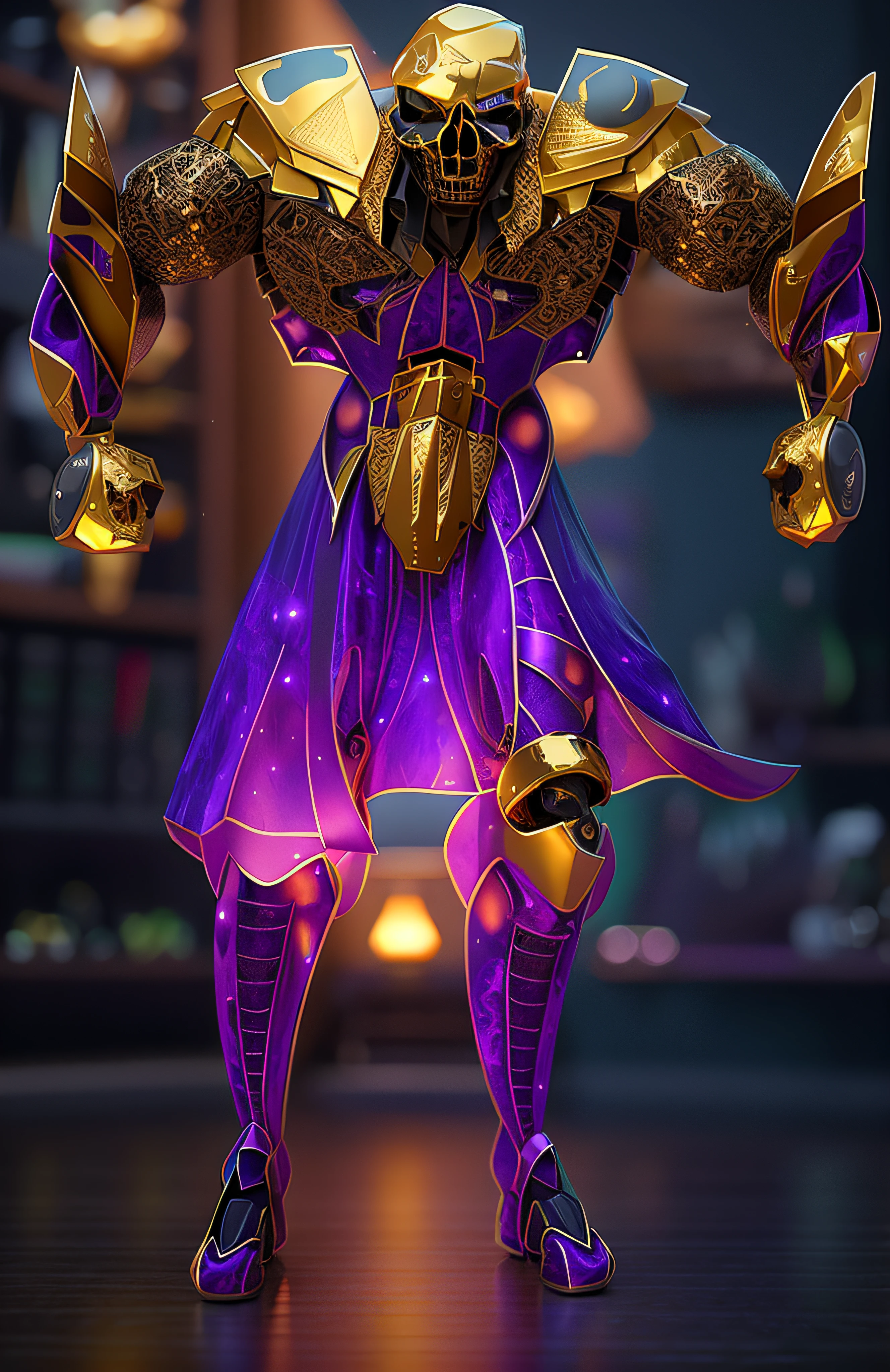 The sinister depiction of a skull-themed pirta, pearl color: preto e bege com ouro e diamantes e esmeraldas e rubis, pele feita de neon amarelo, 3D-rendering, Hyper-realistic graphics, 3D-rendering, 8k, NVIDIA, RTX 4090 | | | | | | | | | | | | | | | | | | | | | | | |, ray tracing, Bokeh, Galaxy scenery,