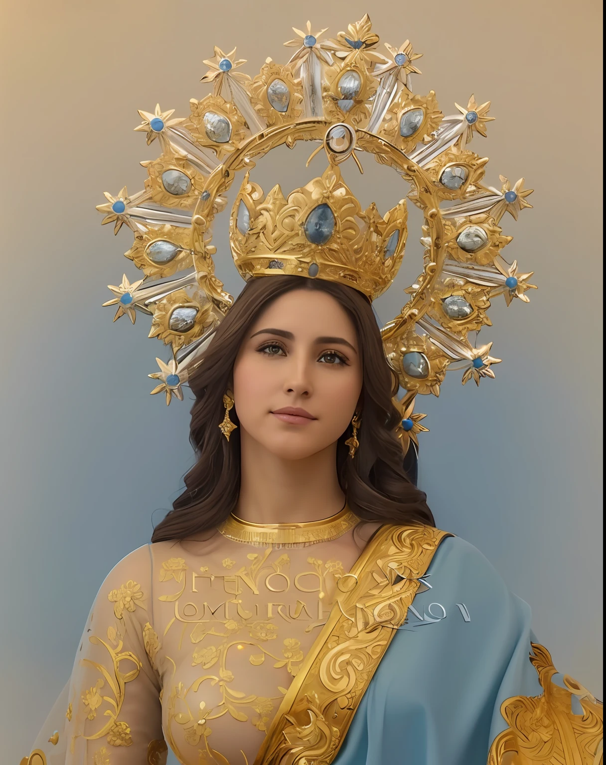 (((Blessed Virgin Mary))) Obra maestra, (La mejor calidad: 1.2), (super fine: 1.2), illustration, (extremadamente delicado y hermoso: 1.2), movie angle, flotante, (Hermoso ojo de detalle: 1.1), (detalle luz: 1.1), Movie Lights, Cielo delicado, ojos azules, (Cola de caballo alta: 1.1), capa, ojuelos, (luna: 1. 2), (Luz de la luna: 1.1), cielo estrellado, (light particles: 1.1) dibujo, flor. (Obra maestra), (La mejor calidad), (fotorrealista:1.3), 8k, Textura detallada de la piel, Textura detallada de la tela, Hermosa cara detallada, Detalles intrincados, Ultra detallado (cuerpo de cuerpo entero:1.2)