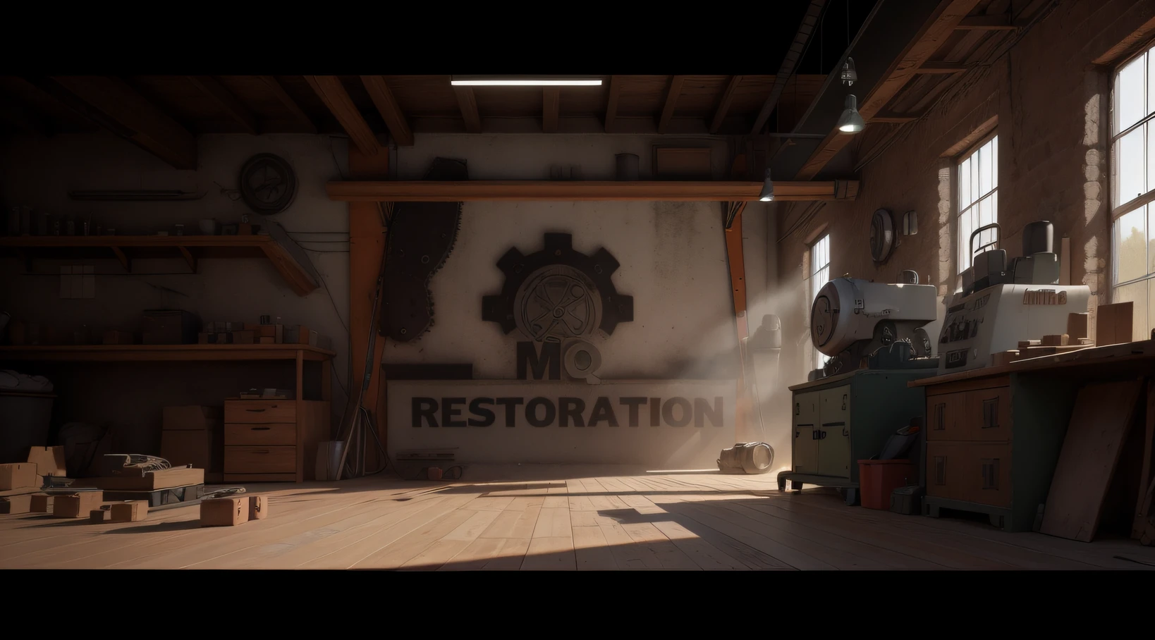 maquina, Machine shop, logo