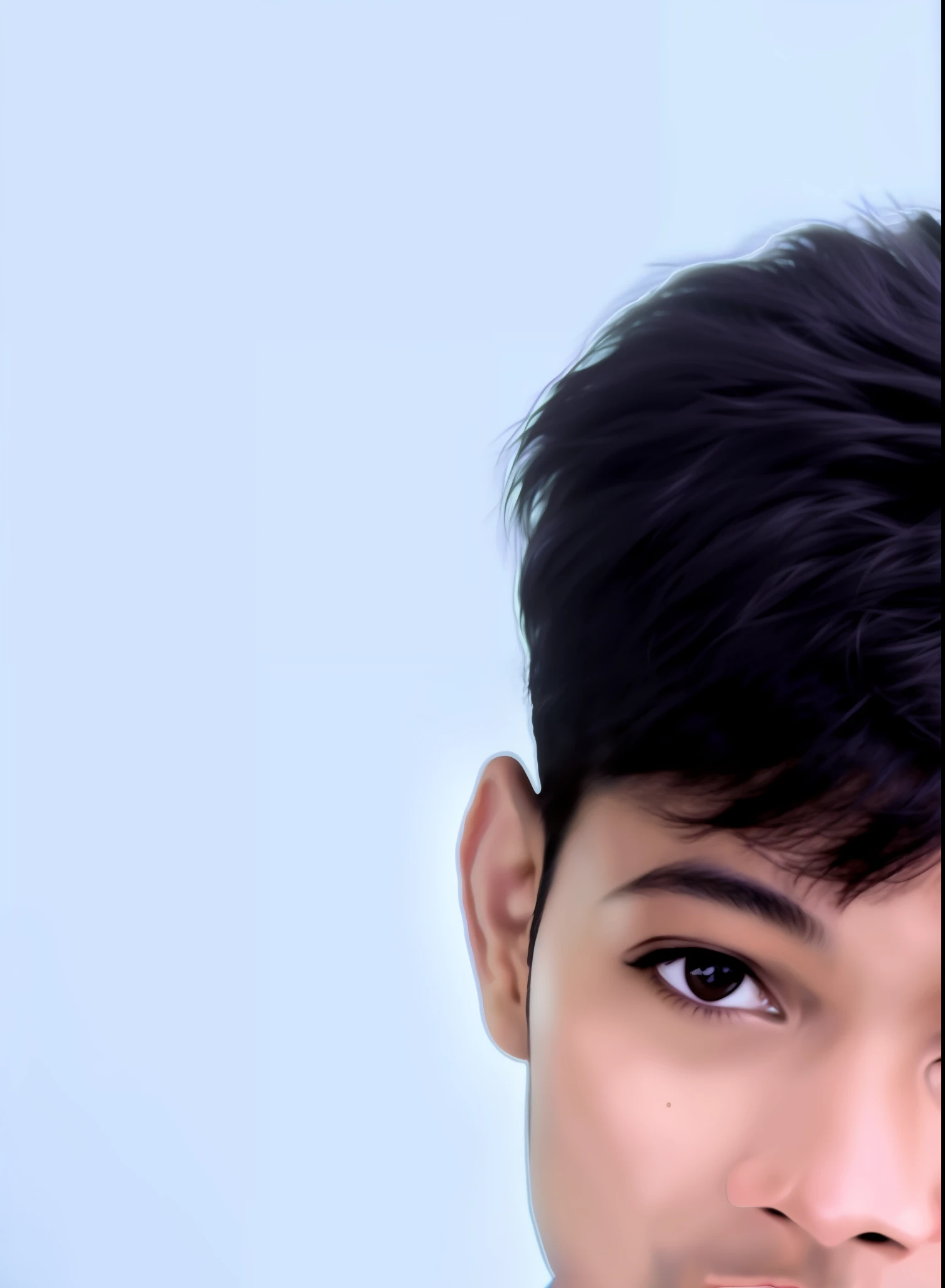 arafed young man with a purple shirt and a black hair, jayison devadas, ayan nag, riyahd cassiem, mohamed chahin, nivanh chanthara, vinayak, jayison devadas style, headshot photo, portait photo profile picture, facebook profile picture, vastayan, johnatan wayshak, headshot profile picture