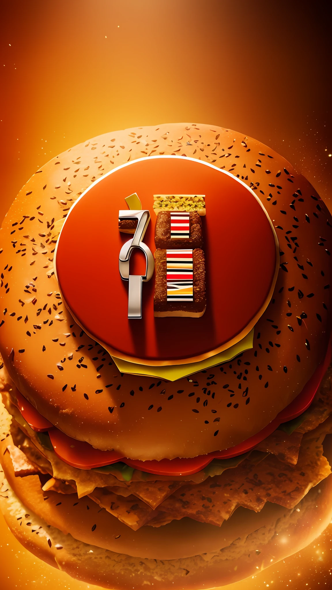A burger falling in pieces juicy, tasty, hot, promotional photo, intricate details, hdr, cinematic, adobe lightroom, highly detailed