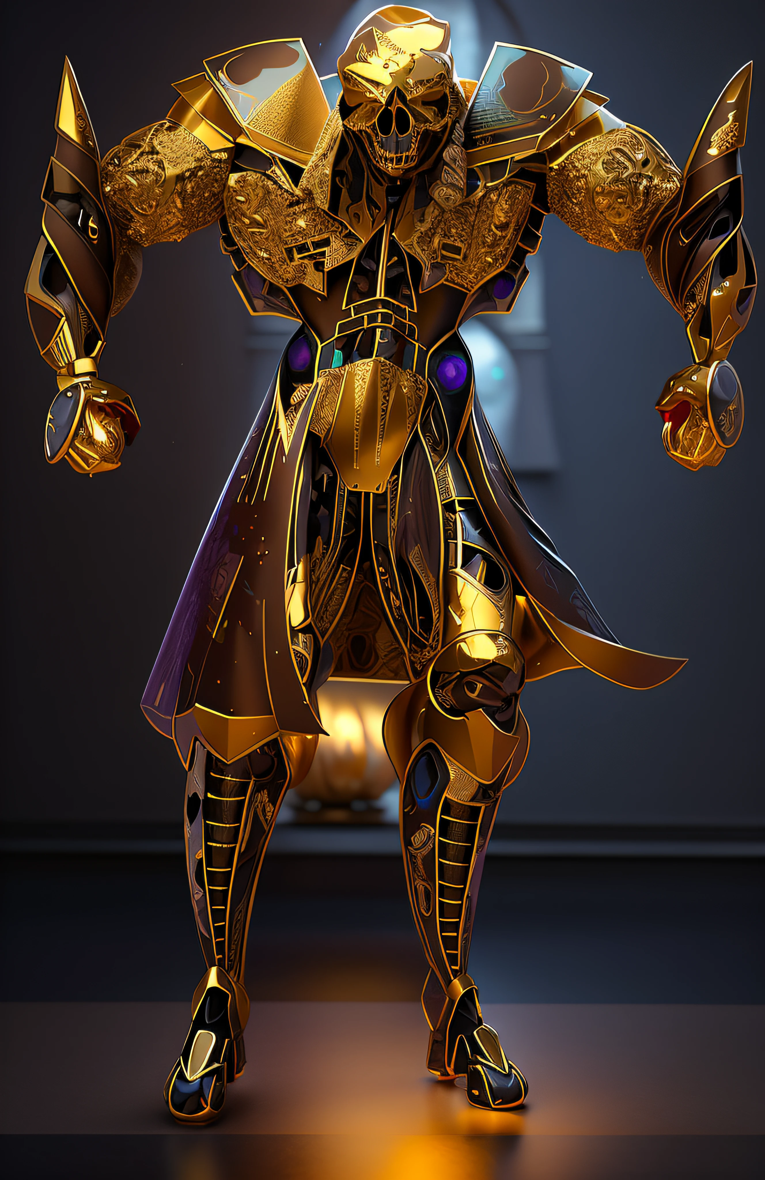 The sinister depiction of a skull-themed pirta, pearl color: preto e bege com ouro e diamantes e esmeraldas e rubis, pele feita de neon amarelo, 3D-rendering, Hyper-realistic graphics, 3D-rendering, 8k, NVIDIA, RTX 4090 | | | | | | | | | | | | | | | | | | | | | | | | | |, ray tracing, Bokeh, Galaxy scenery,