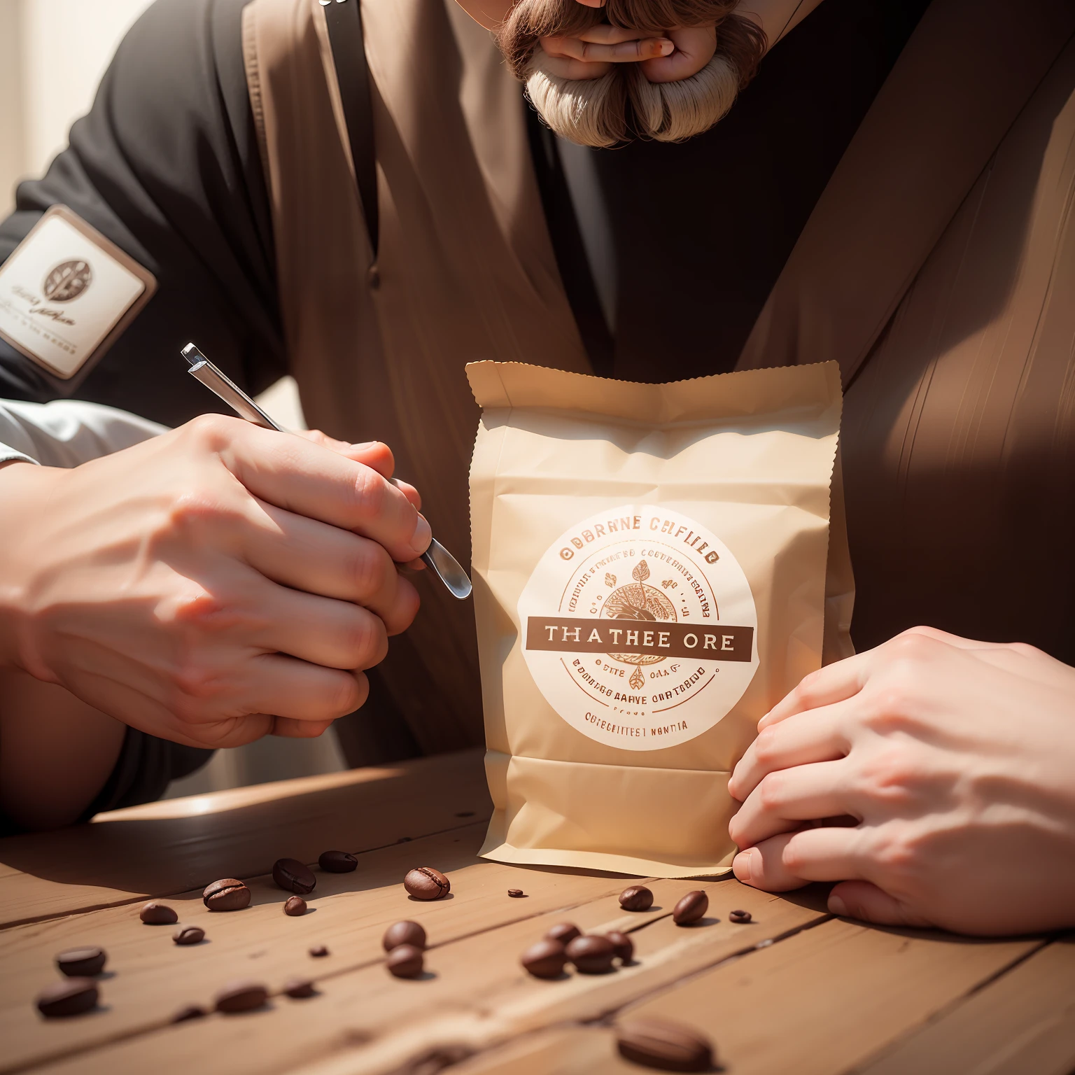 The brand is an artisanal coffee brand that has been around since 1990. We want to convey the idea of tradition, Quality and care in coffee production. Our target audience are coffee lovers who value products of origin, artesanais e de alta qualidade.