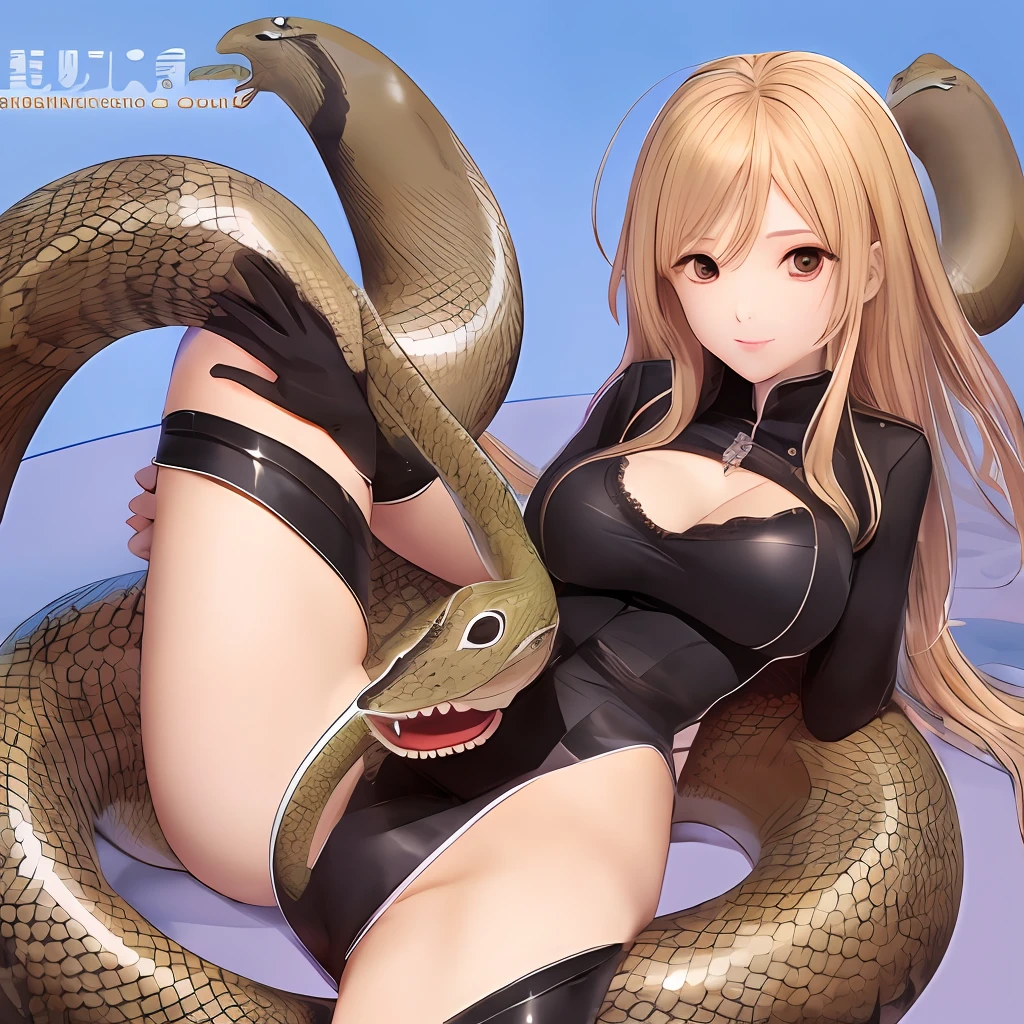 serpent female pervert Lower breast
