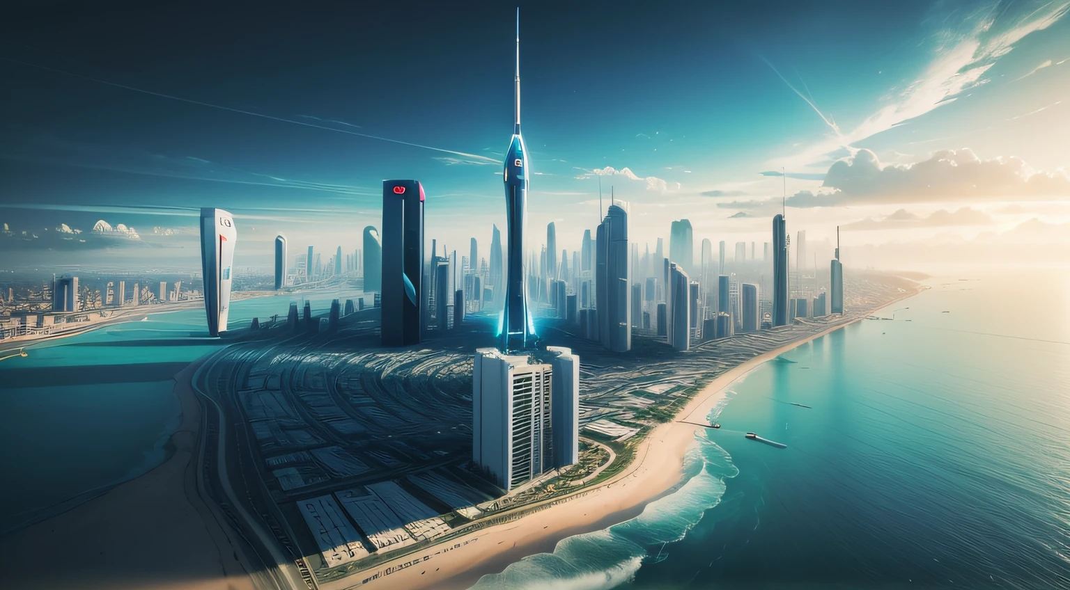 cidade futurista, kriptonita