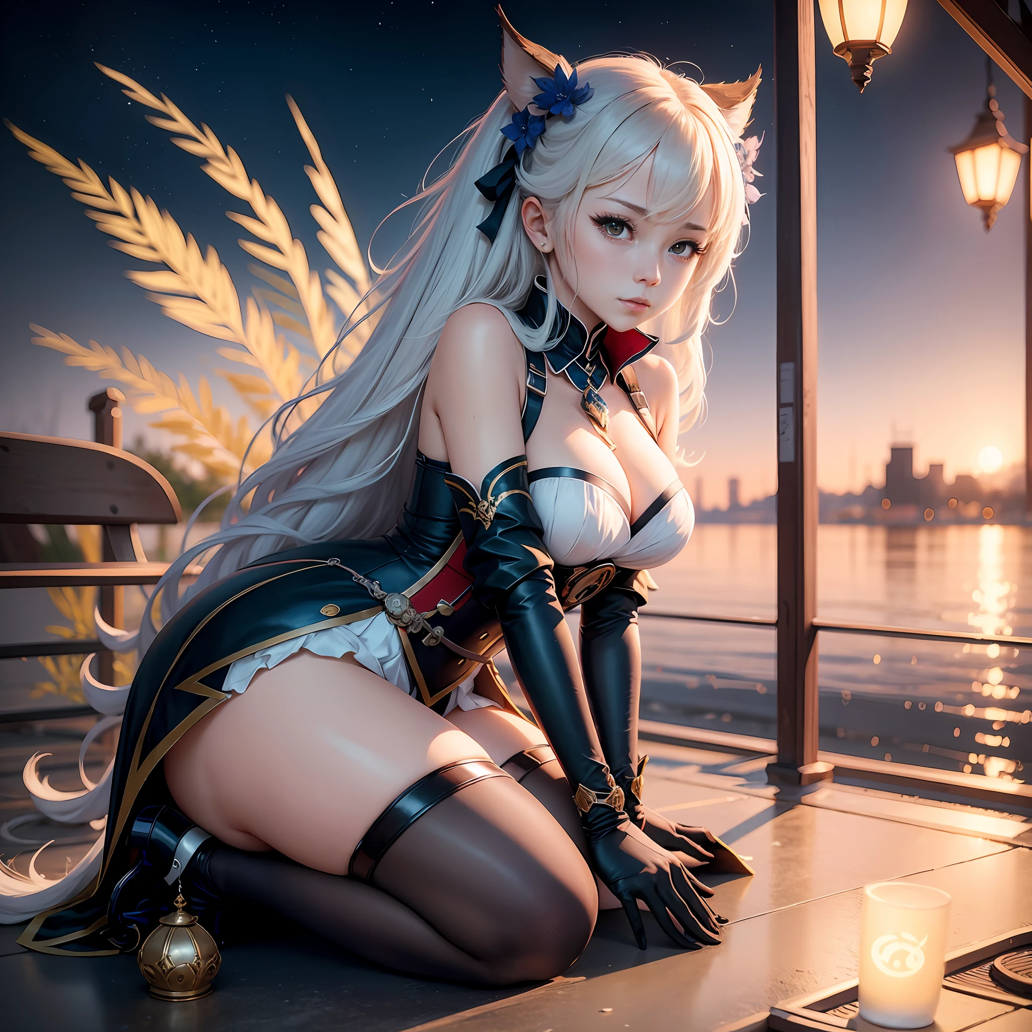,Anime girl cosplay, Shot on Canon EOS R 6, cosplay foto, Anime cosplay, Ayaka cosplay, the anime girl is crouching, Gorgeous Role Play, Keqing from Genshin Impact, cosplay, azur lane style, rpgmaker, elegant glamourous cosplay, granblue fantasy