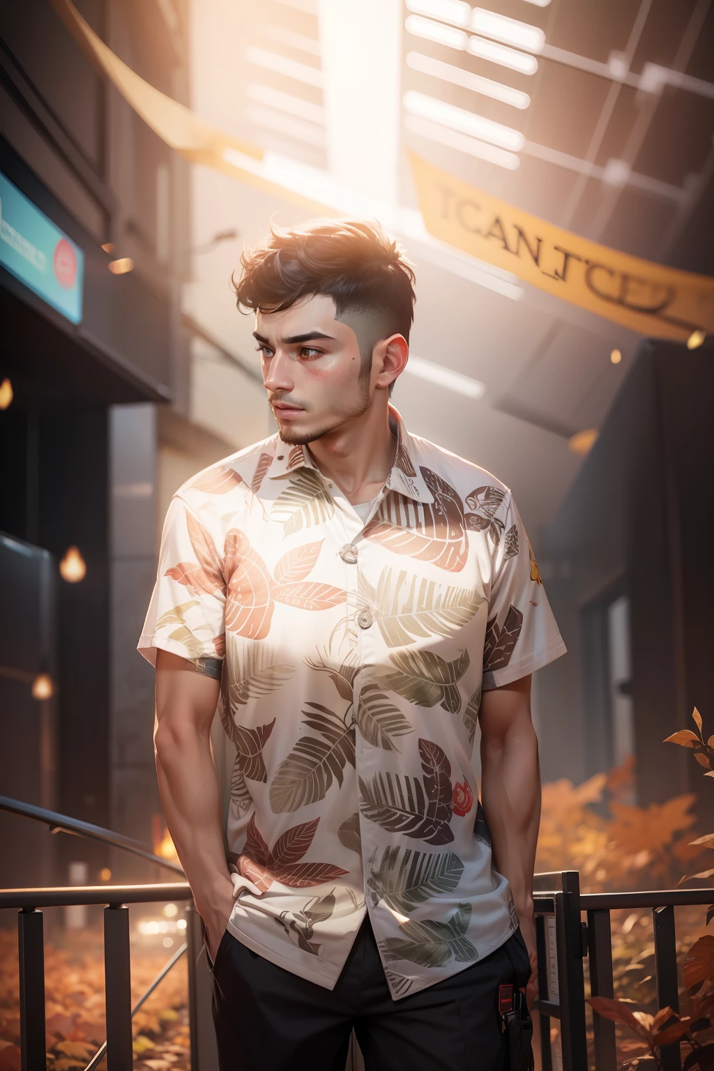 Change into gamer with realistic face