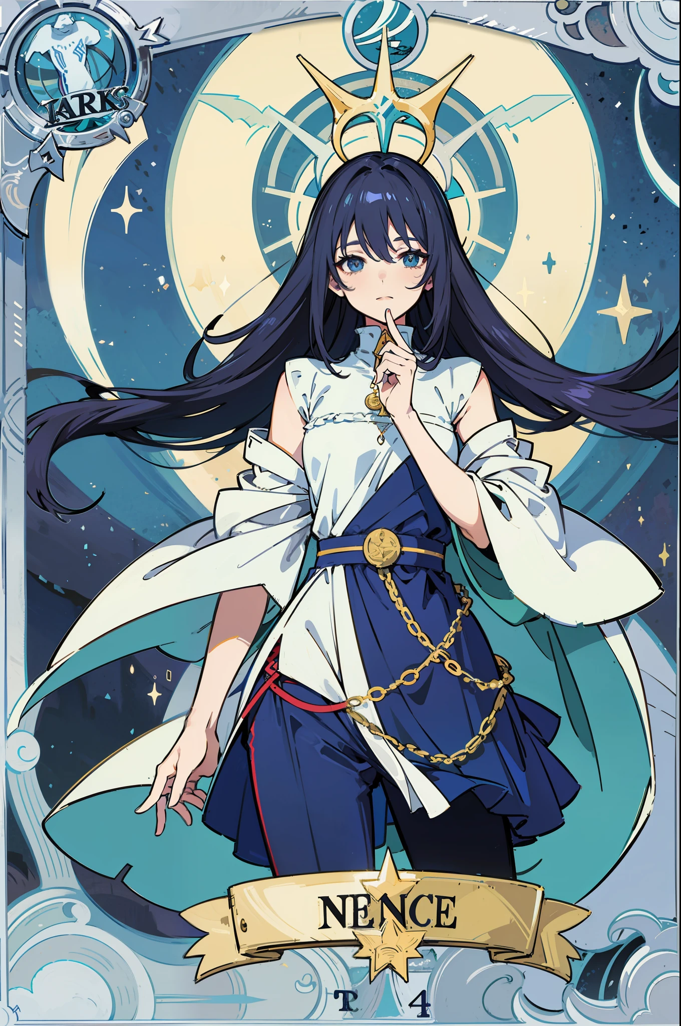 Anime Tarot Card Art Style