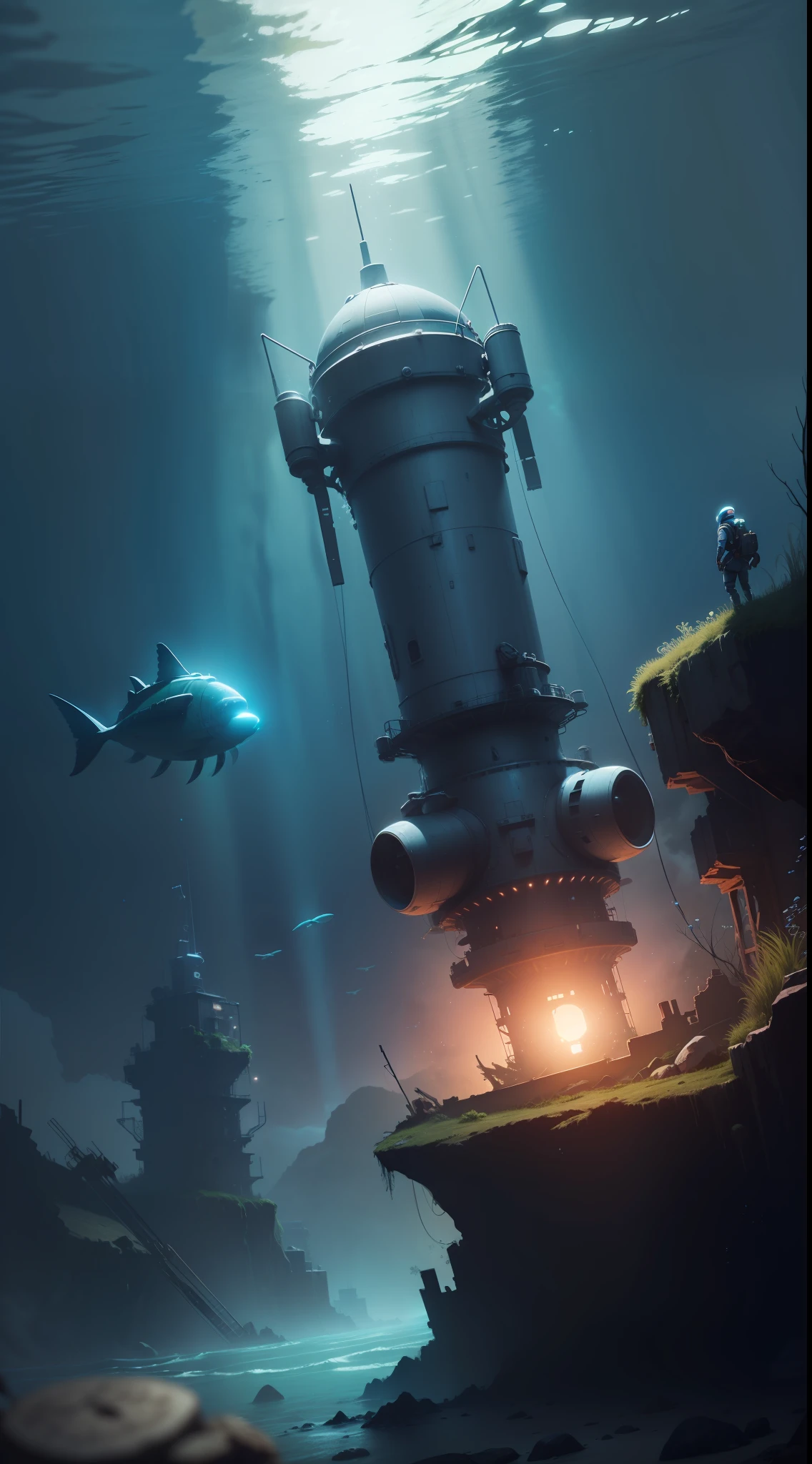 Sure! Here are the prompts about the game "Subnautica":
1. Describe your adventure as an astronaut stranded on an underwater planet. How did you adapt to the new environment and find ways to survive?
2. Explore the world of "Subnautica." Describe the environments you encounter, including unique marine life and interesting places you discover.
3. Share your experience while building your underwater base. What challenges did you face in constructing facilities and dealing with the dangers around?
4. Tell us about your discoveries of the planet's secrets. Were there any mysteries that intrigued your curiosity during the underwater journey?
5. How did you feel while exploring the dark and mysterious depths of the ocean? Did you feel tense or were you mesmerized by its beauty?
6. Describe the awe-inspiring encounters with sea creatures you've never seen before. How did they react to your presence?
7. Narrate the moment when you found the wrecked Aurora-class spaceship. What did you discover inside, and what significance did it hold for your mission?
8. Share your experience facing dangers and terrifying sea creatures. How did you overcome fear and find ways to survive?
Enjoy exploring the fascinating underwater world of "Subnautica"! Remember to be cautious and savor every moment of your adventure.