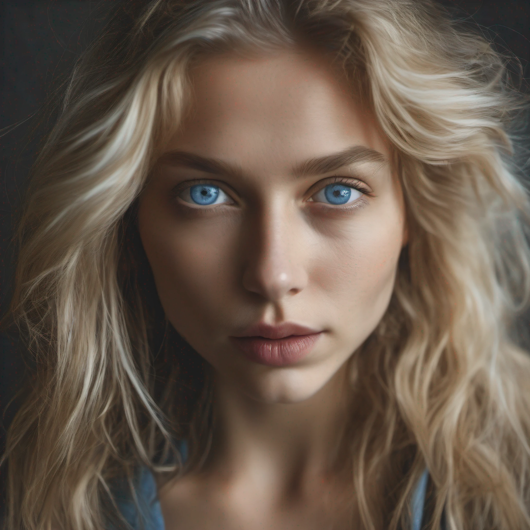 Masterpiece, absurdres,award winning photo, extremely detailed, amazing, fine detail, extremely detailed eyes and face, by lee jeffries nikon d850 film stock photograph 4 kodak portra 400 camera f1.6 lens rich colors hyper realistic lifelike texture dramatic lighting unrealengine trending on artstation cinestill 800 tungsten, beautiful rud_woman, a woman with long blond hair and blue eyes ,perfect rud_face, perfect rud_body,smiling, excited, choker,