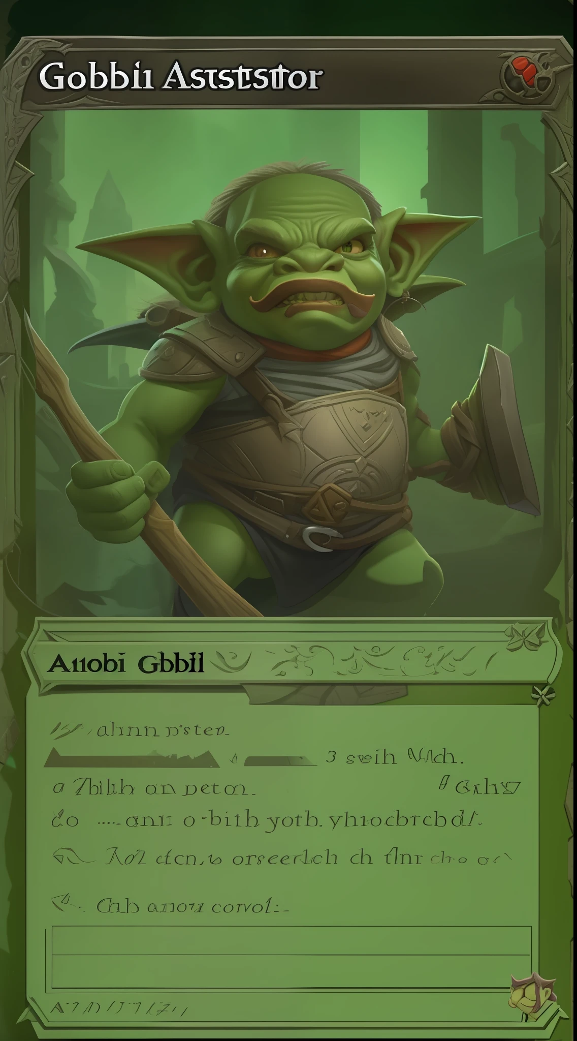 Goblin assustador