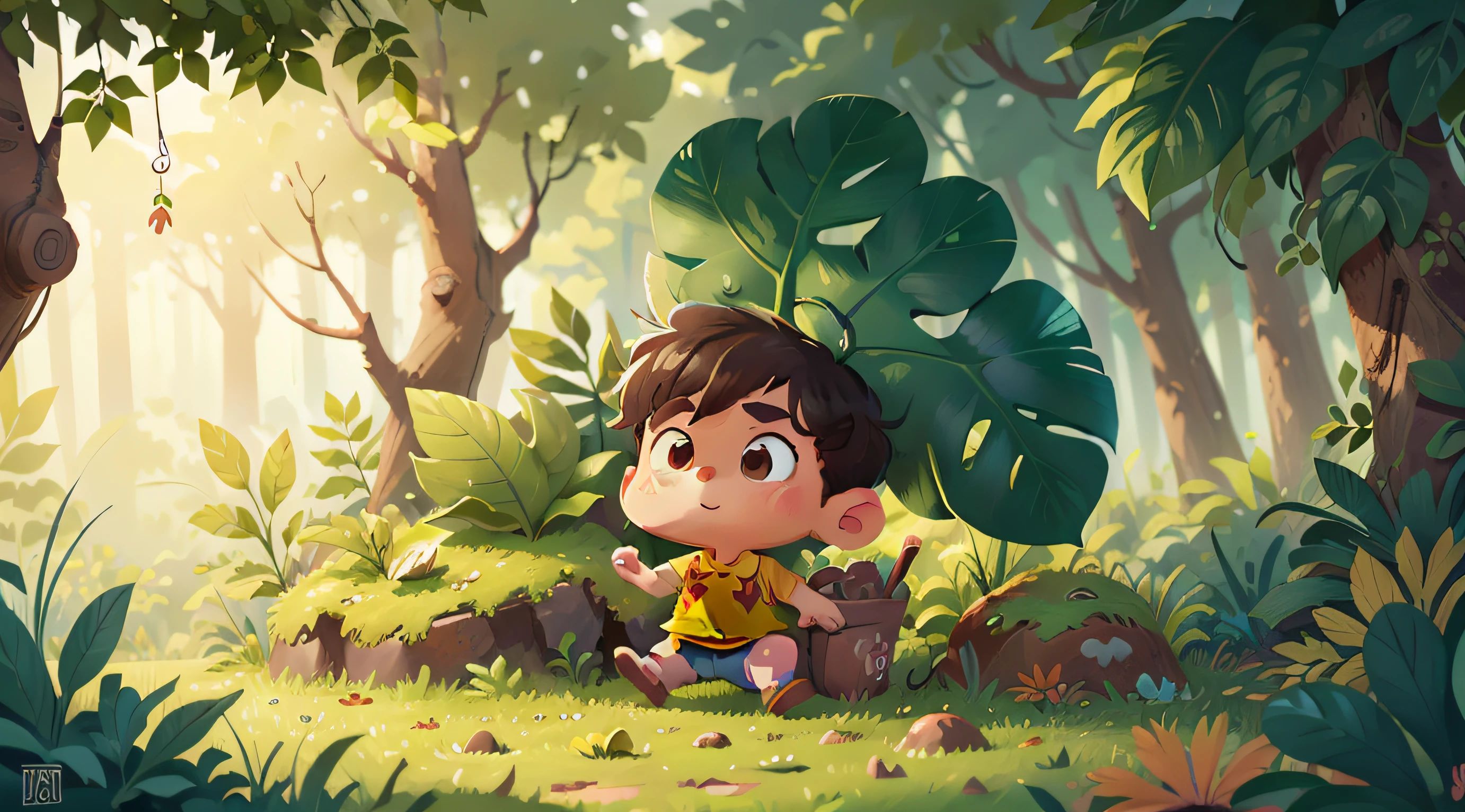 Leaf cartoon