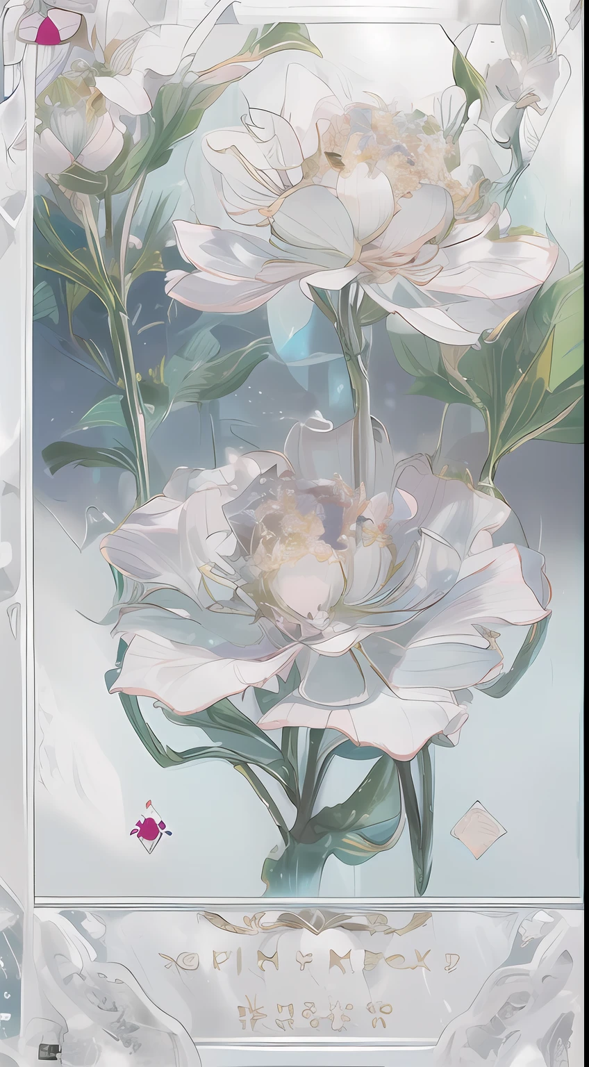 (((Beautiful border))),the detail,Meticulous details,Fine flowers,(Quadrilateral border),(((Cards))) ,1个Giant Breast Girl,rich colours, Best quality at best, Beautiful elements, A high resolution, 4K, 8K,white backgrounid, industrial design, studio lit, C4D, OC renderer, Clean shadows, 4K